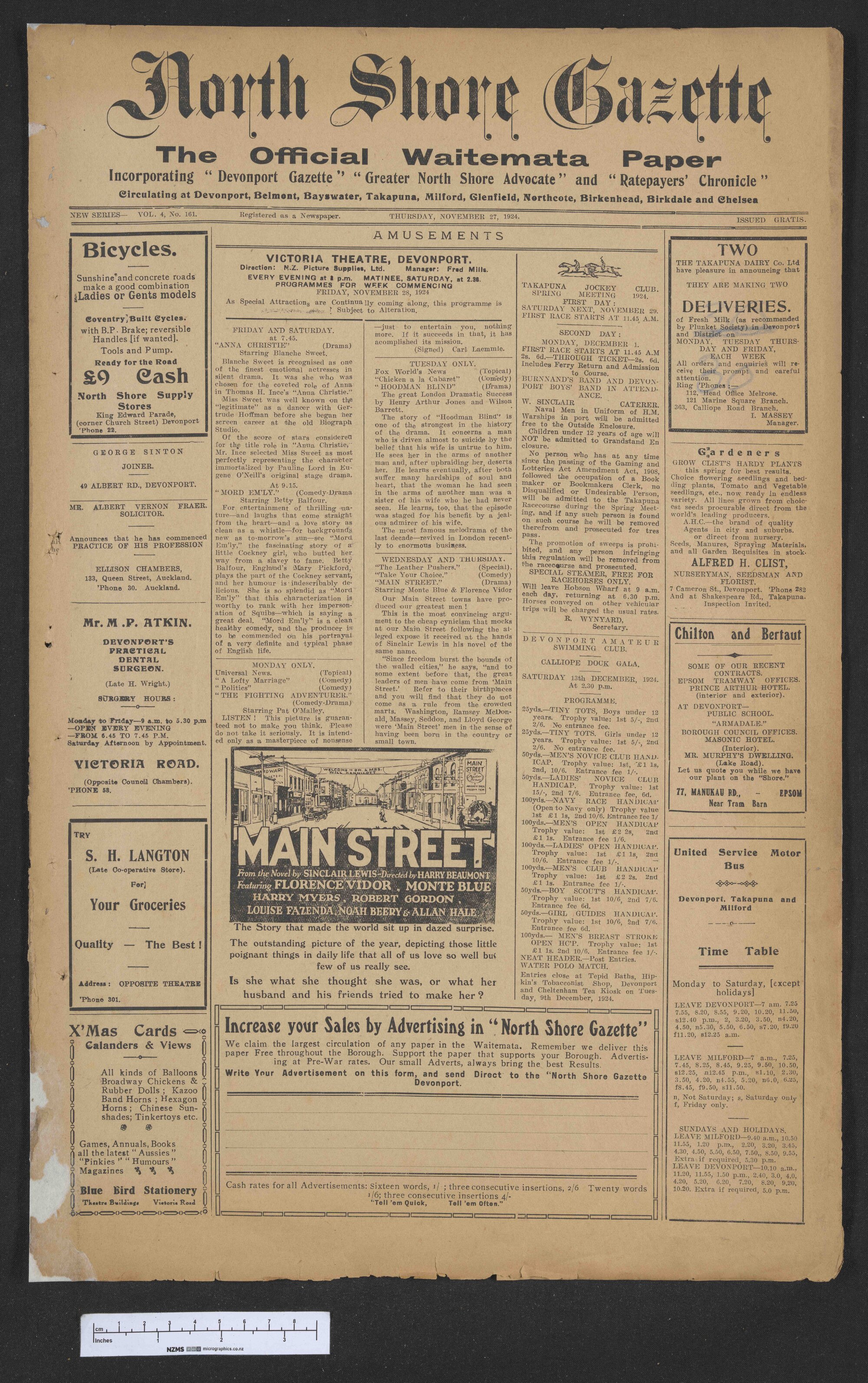 1924-11-27 North Shore Gazette