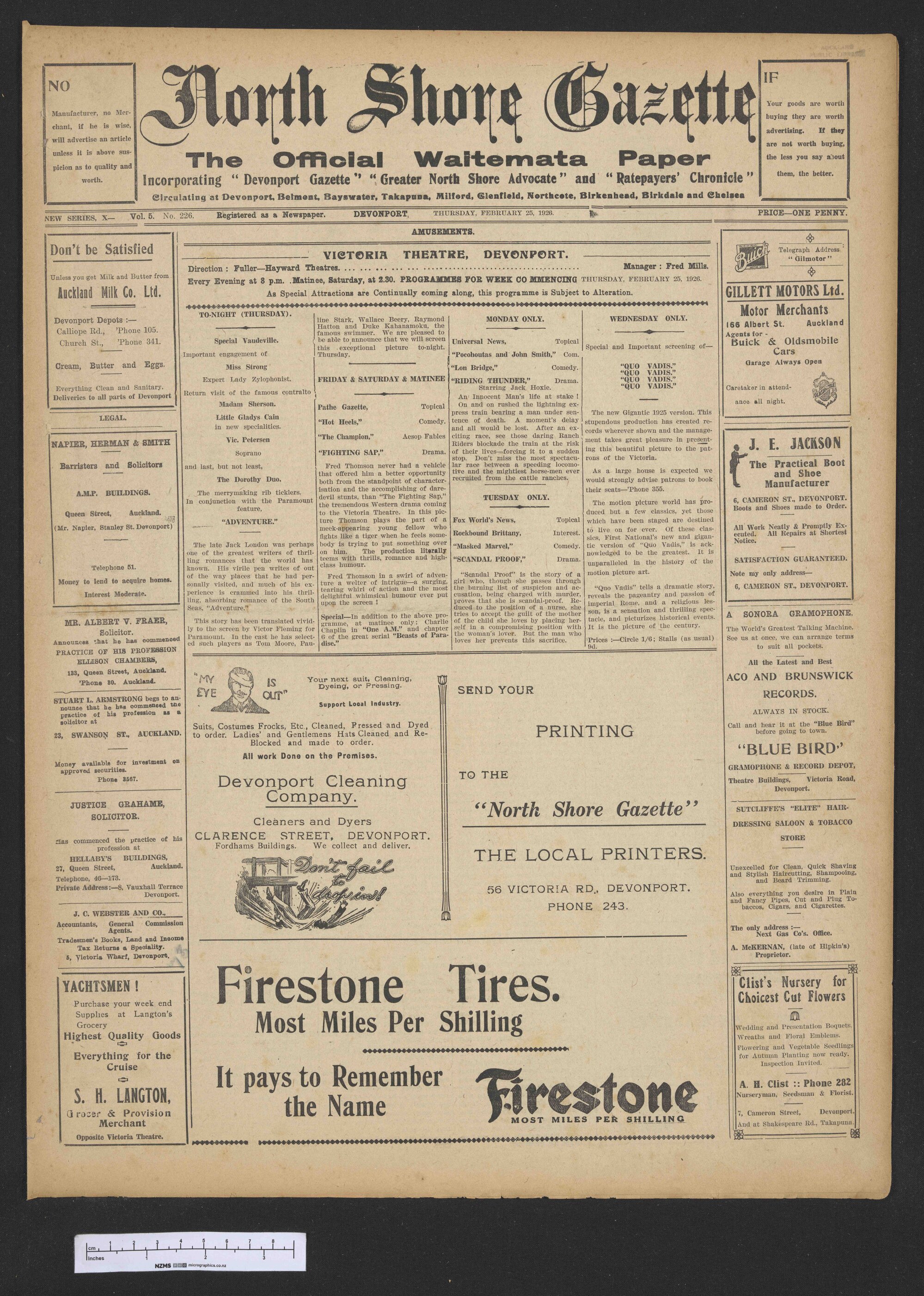 1926-02-25 North Shore Gazette