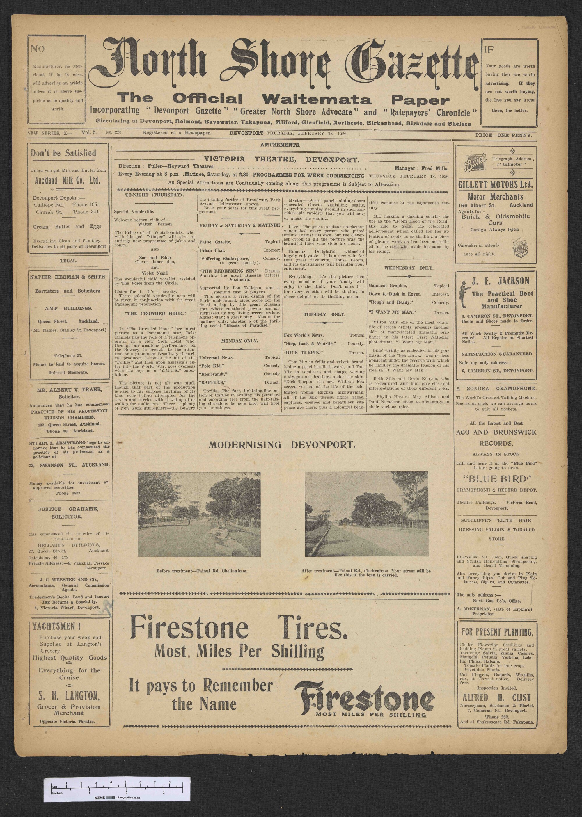 1926-02-18 North Shore Gazette