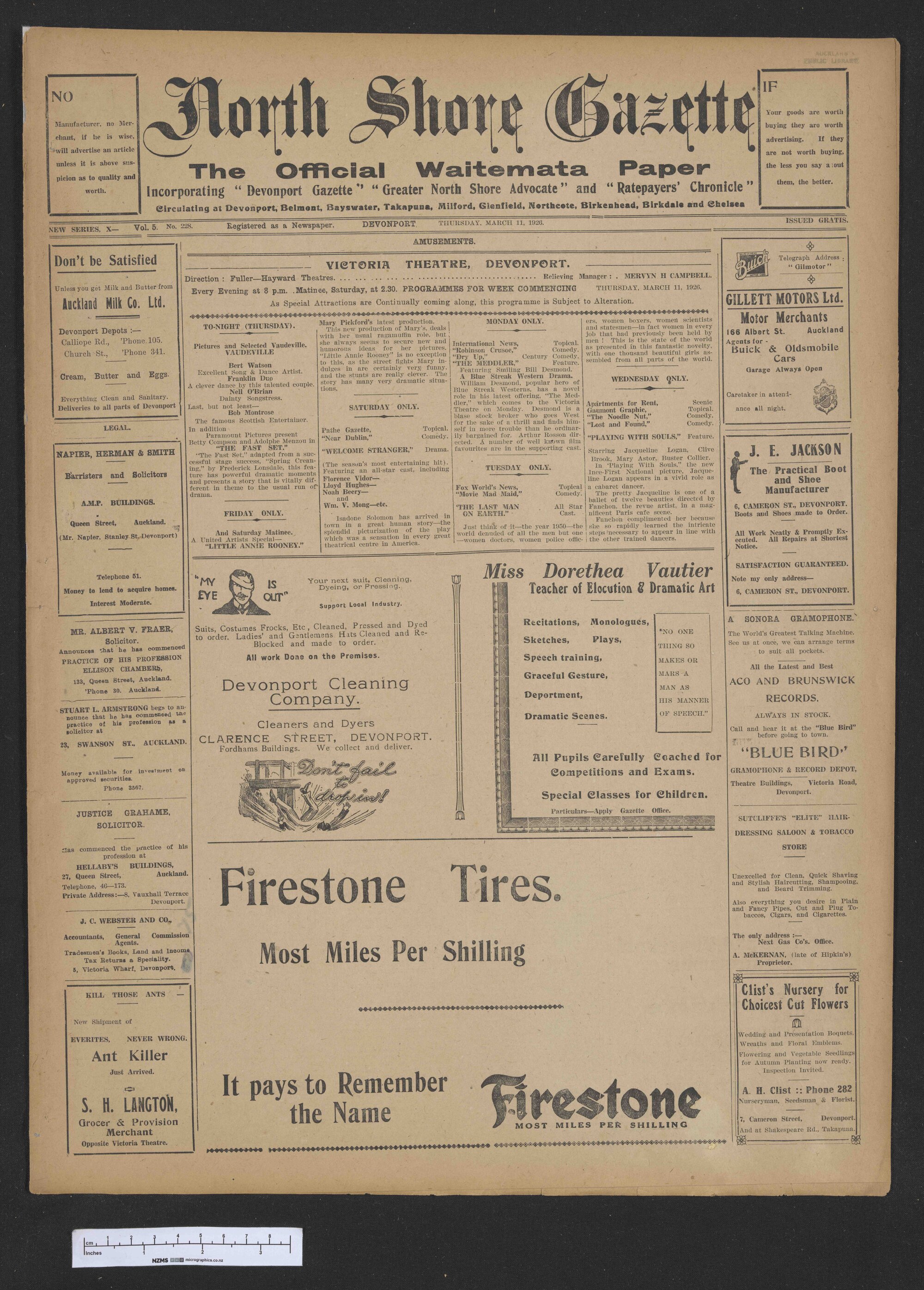 1926-03-11 North Shore Gazette