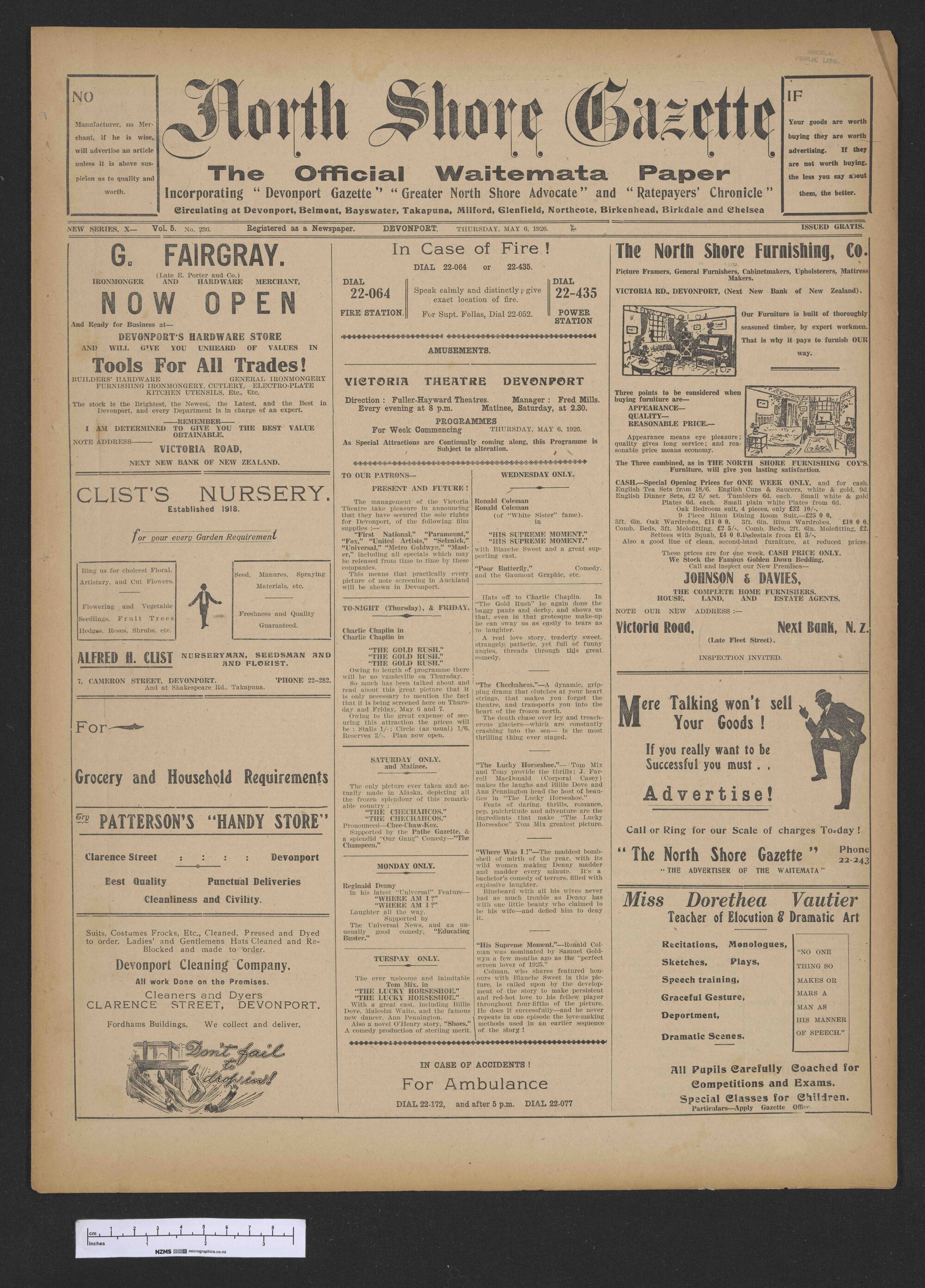 1926-05-06 North Shore Gazette