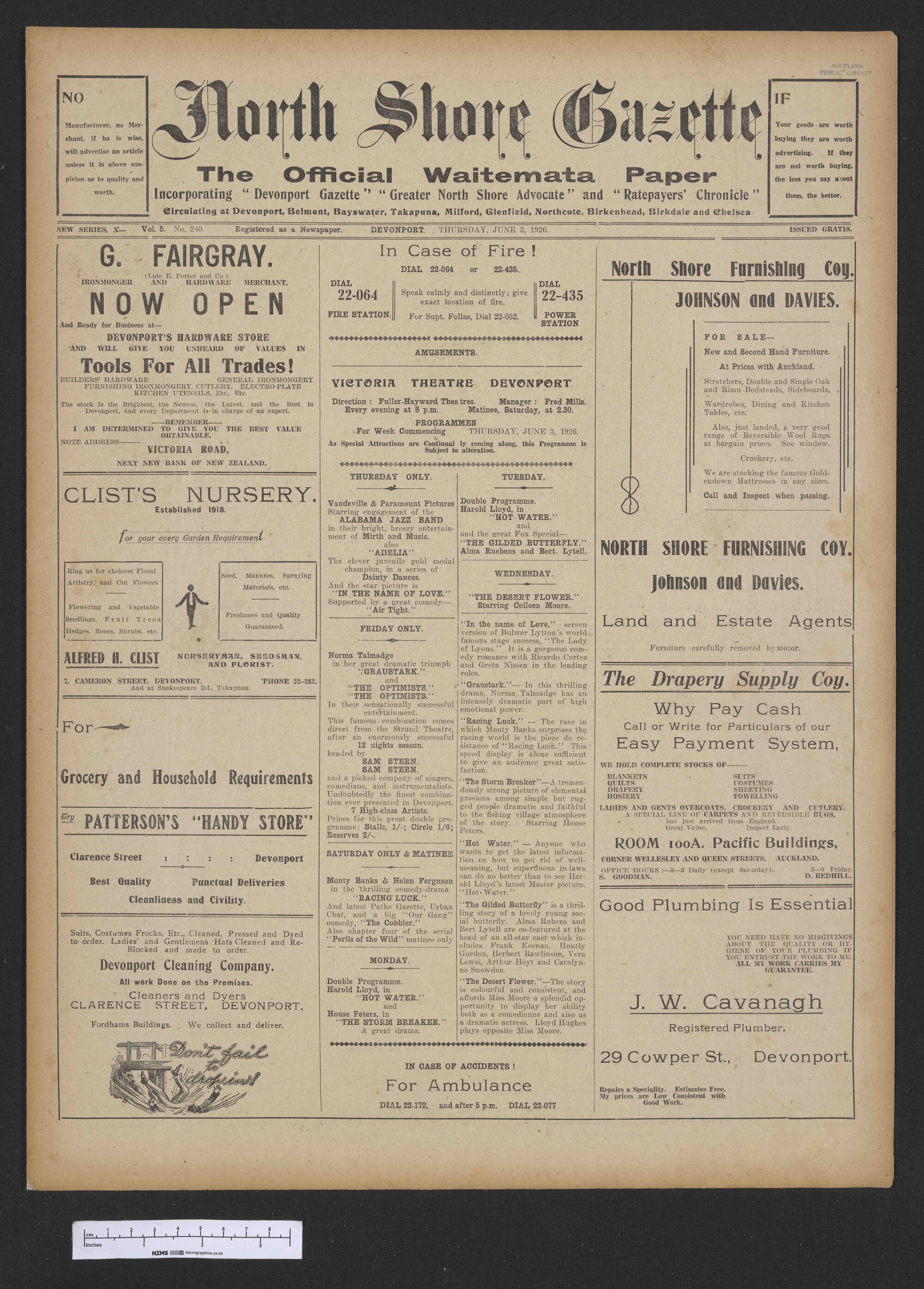 1926-06-03 North Shore Gazette