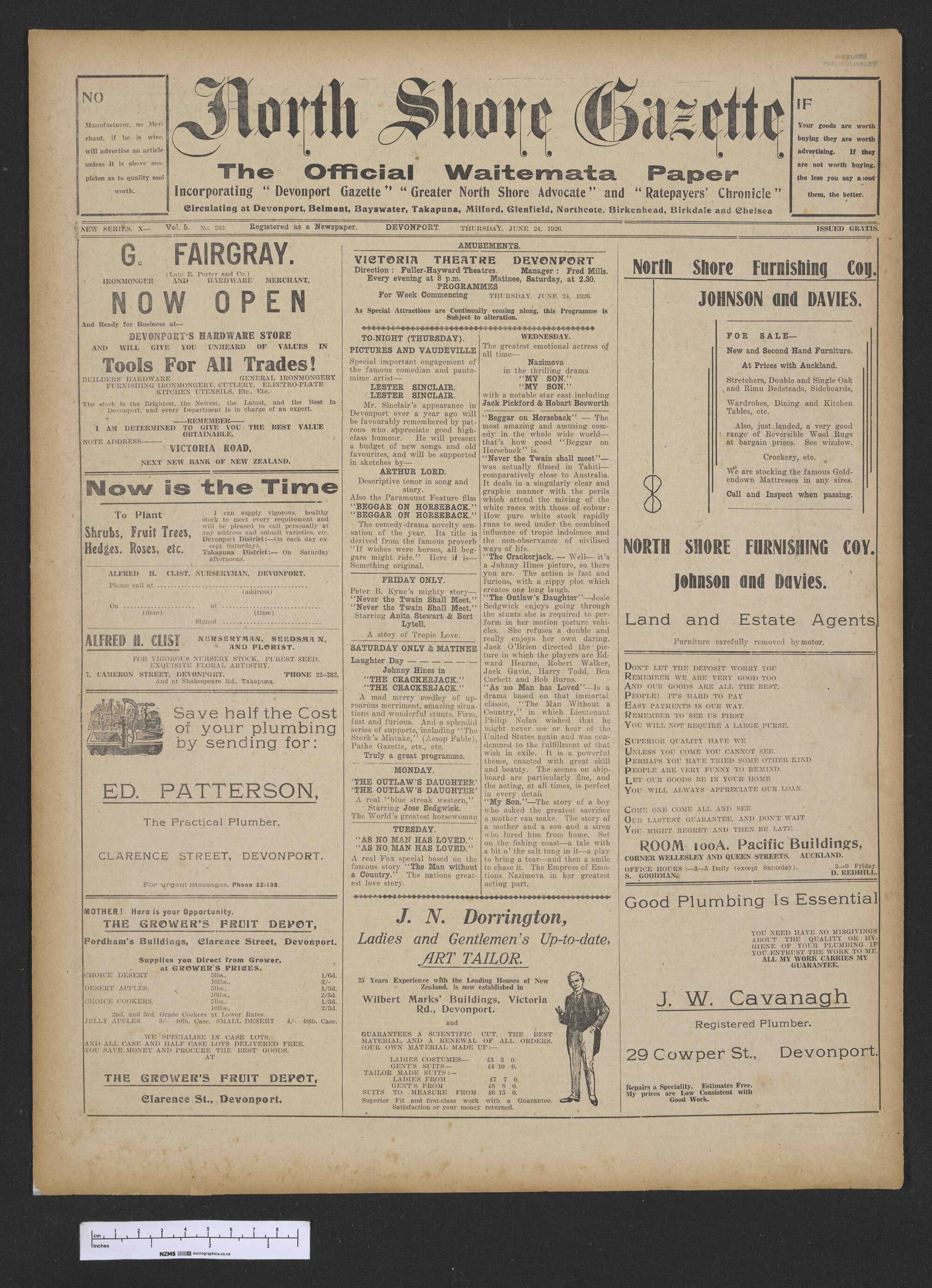 1926-06-24 North Shore Gazette