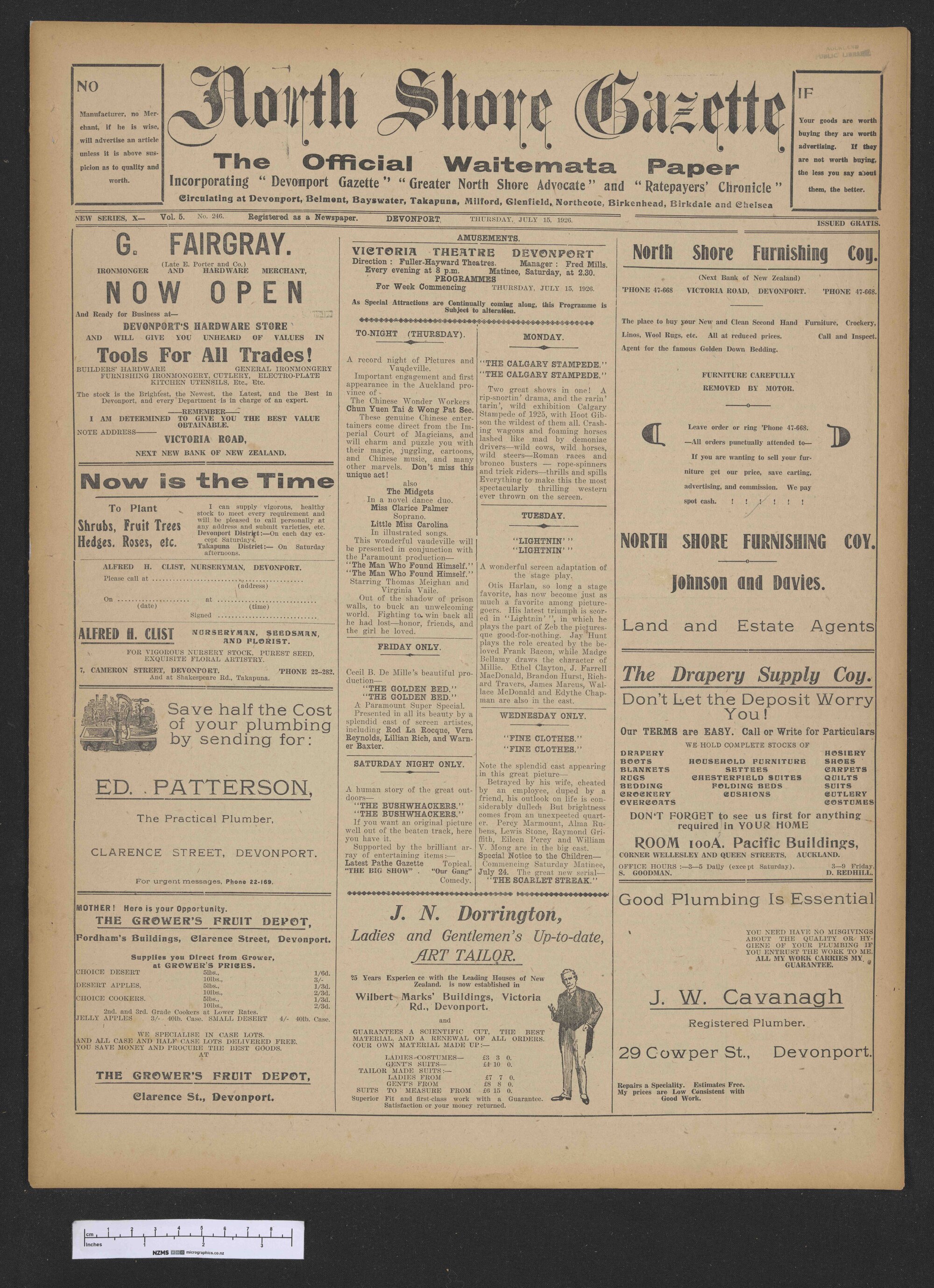 1926-07-15 North Shore Gazette