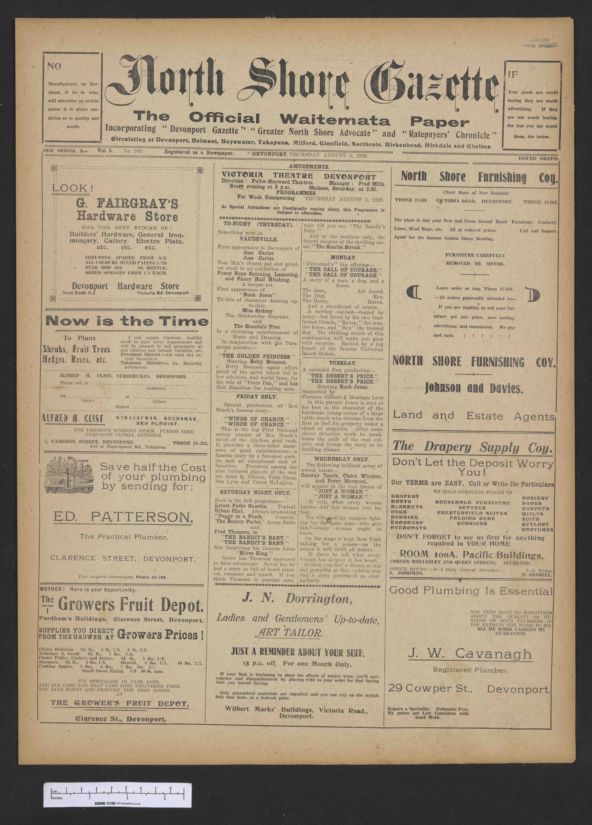 1926-08-05 North Shore Gazette