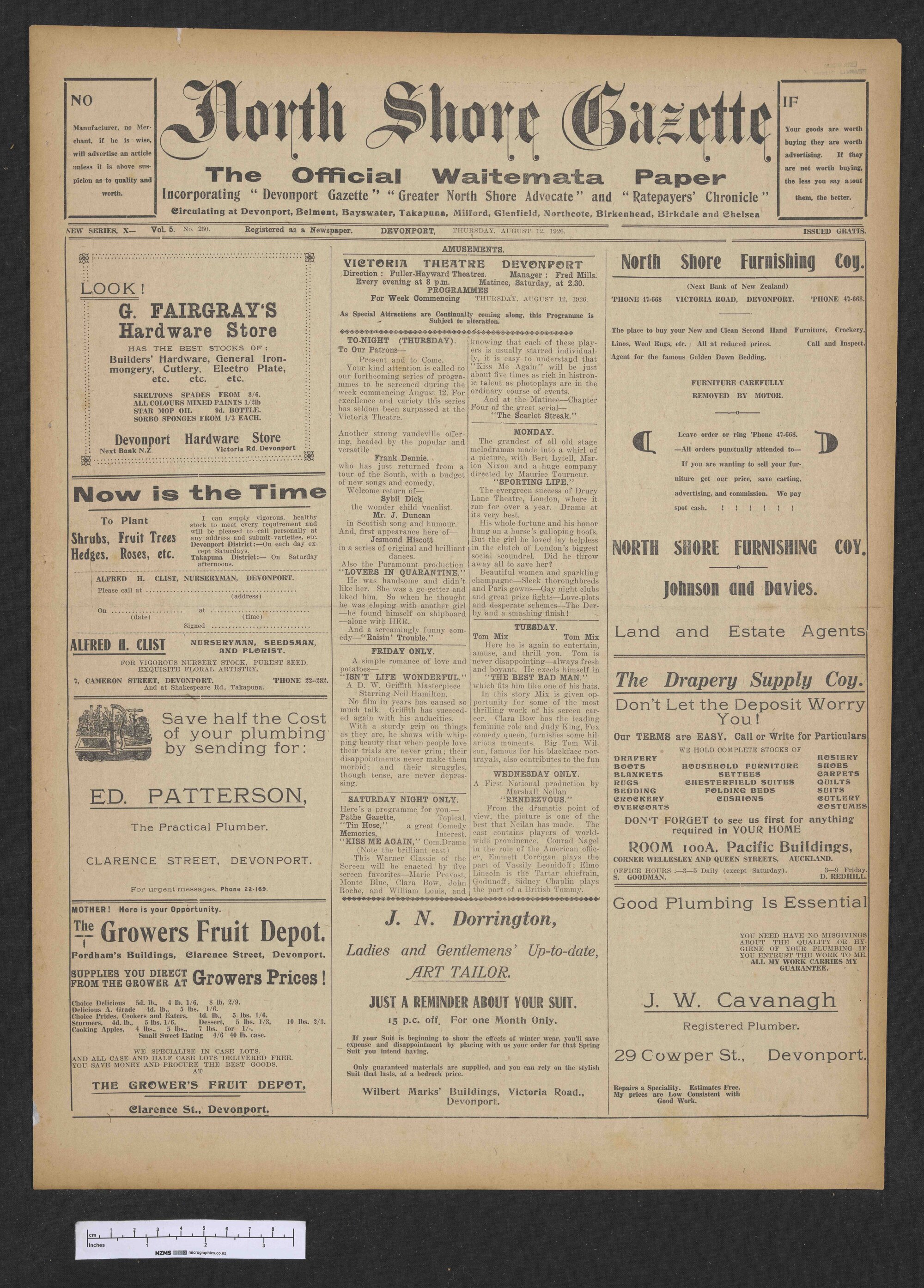 1926-08-12 North Shore Gazette