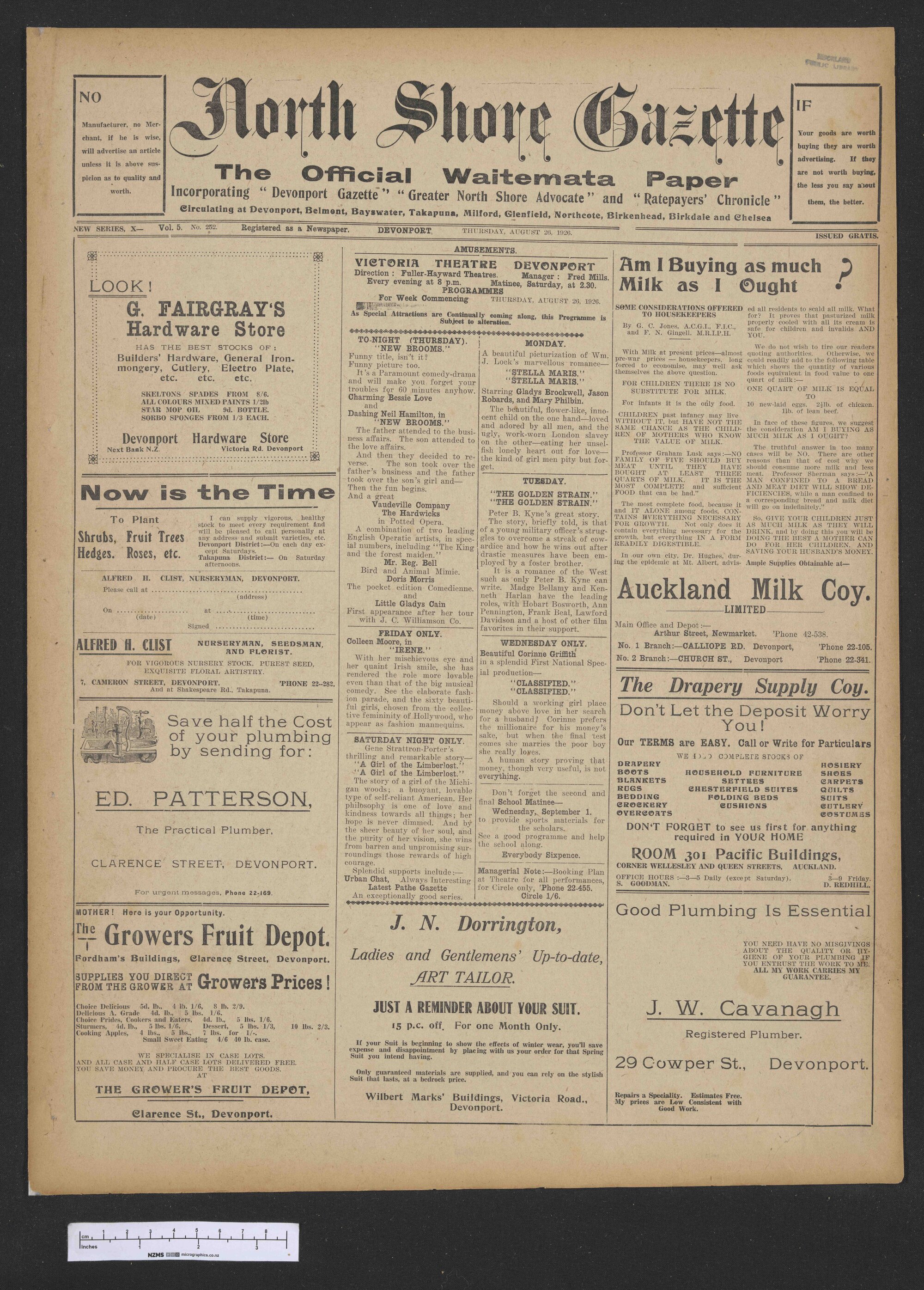 1926-08-26 North Shore Gazette