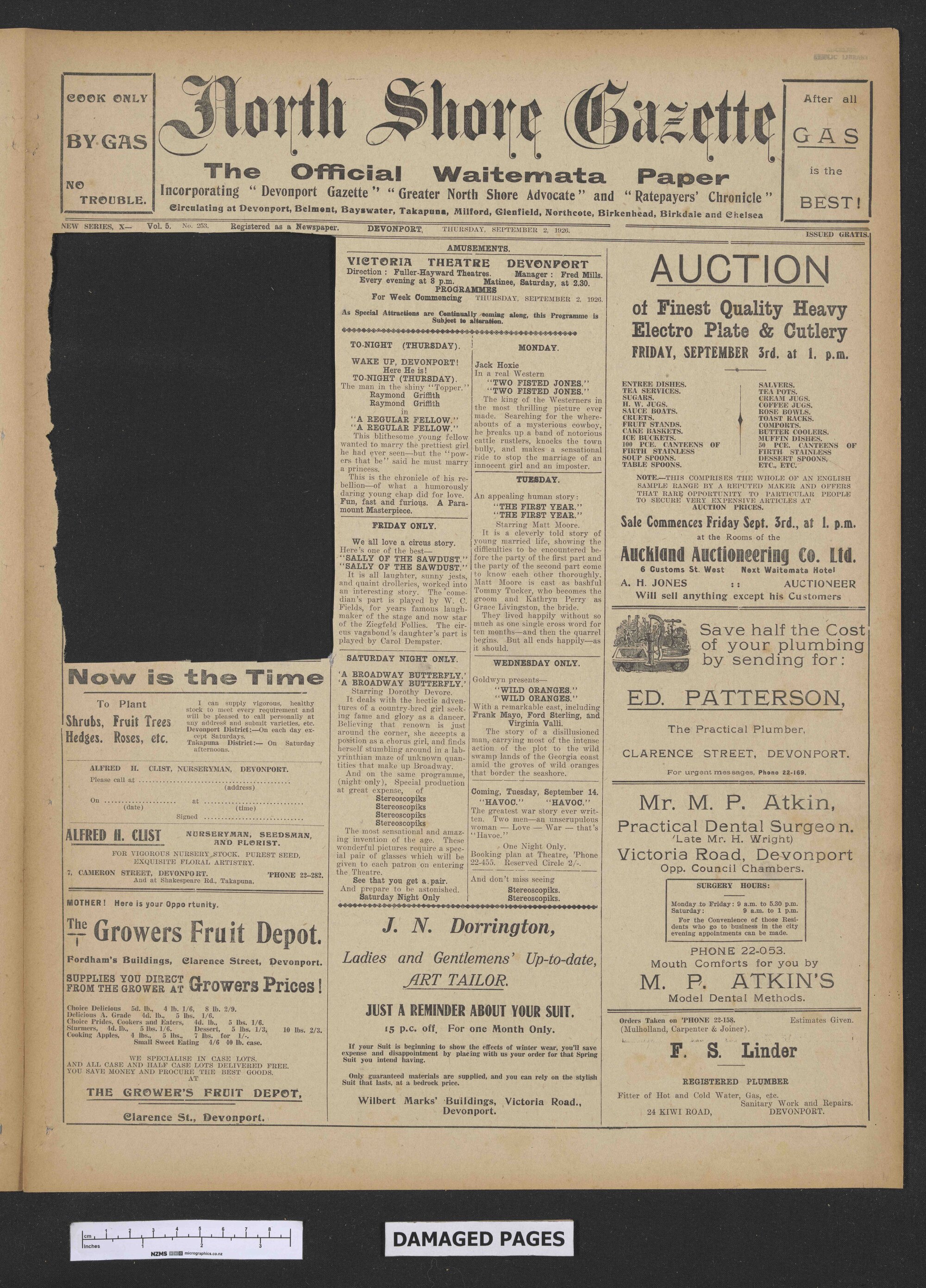 1926-09-02 North Shore Gazette