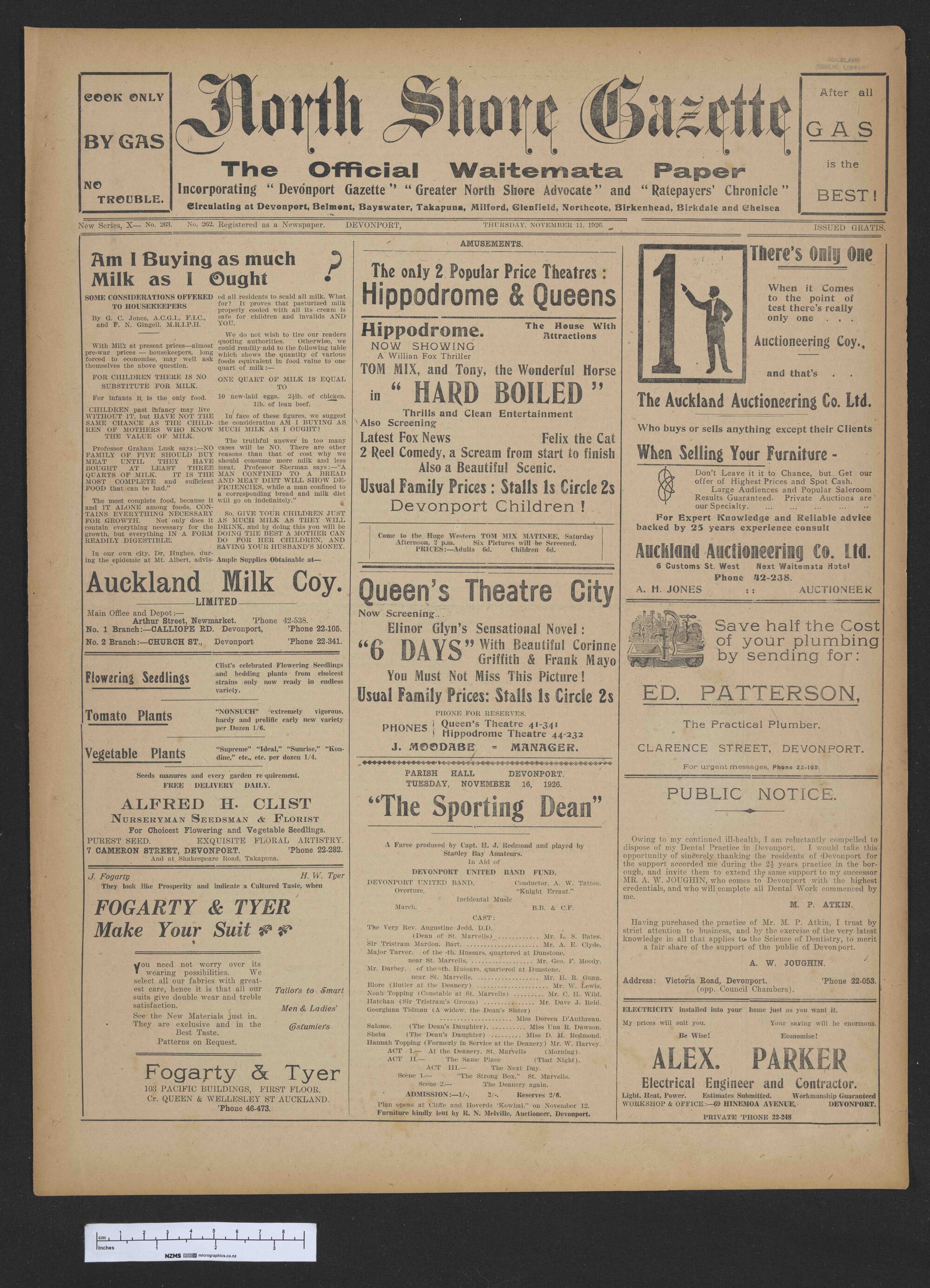 1926-11-11 North Shore Gazette