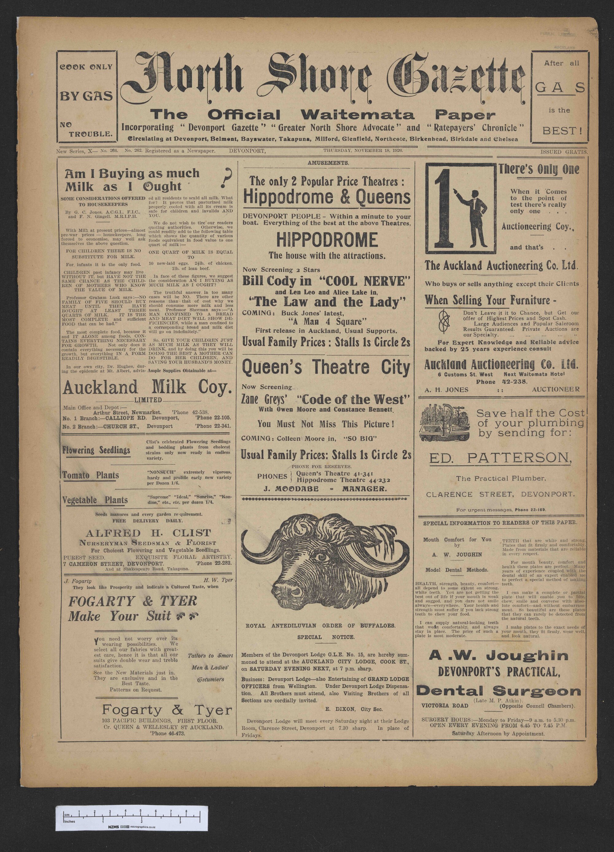 1926-11-18 North Shore Gazette