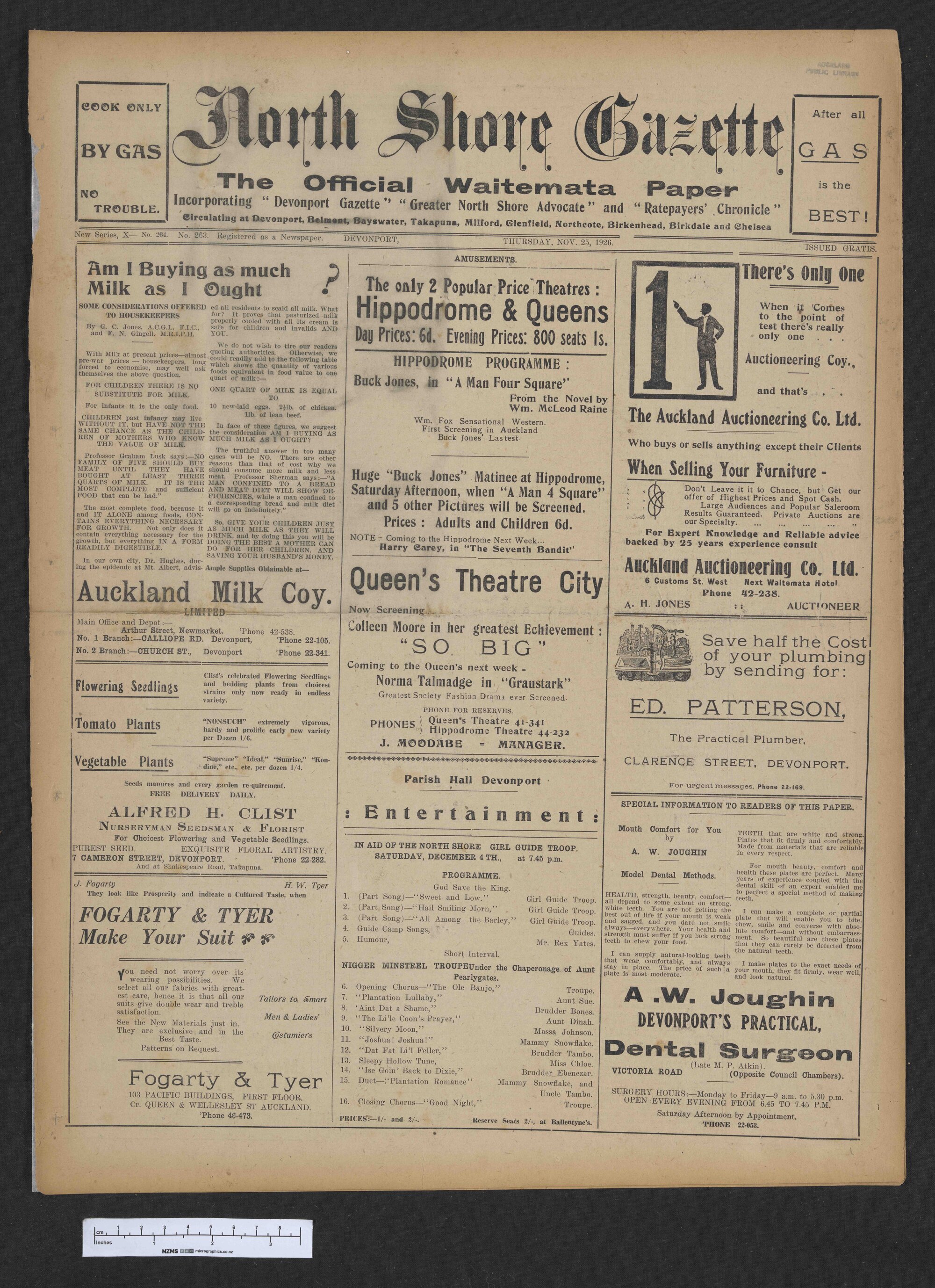 1926-11-25 North Shore Gazette