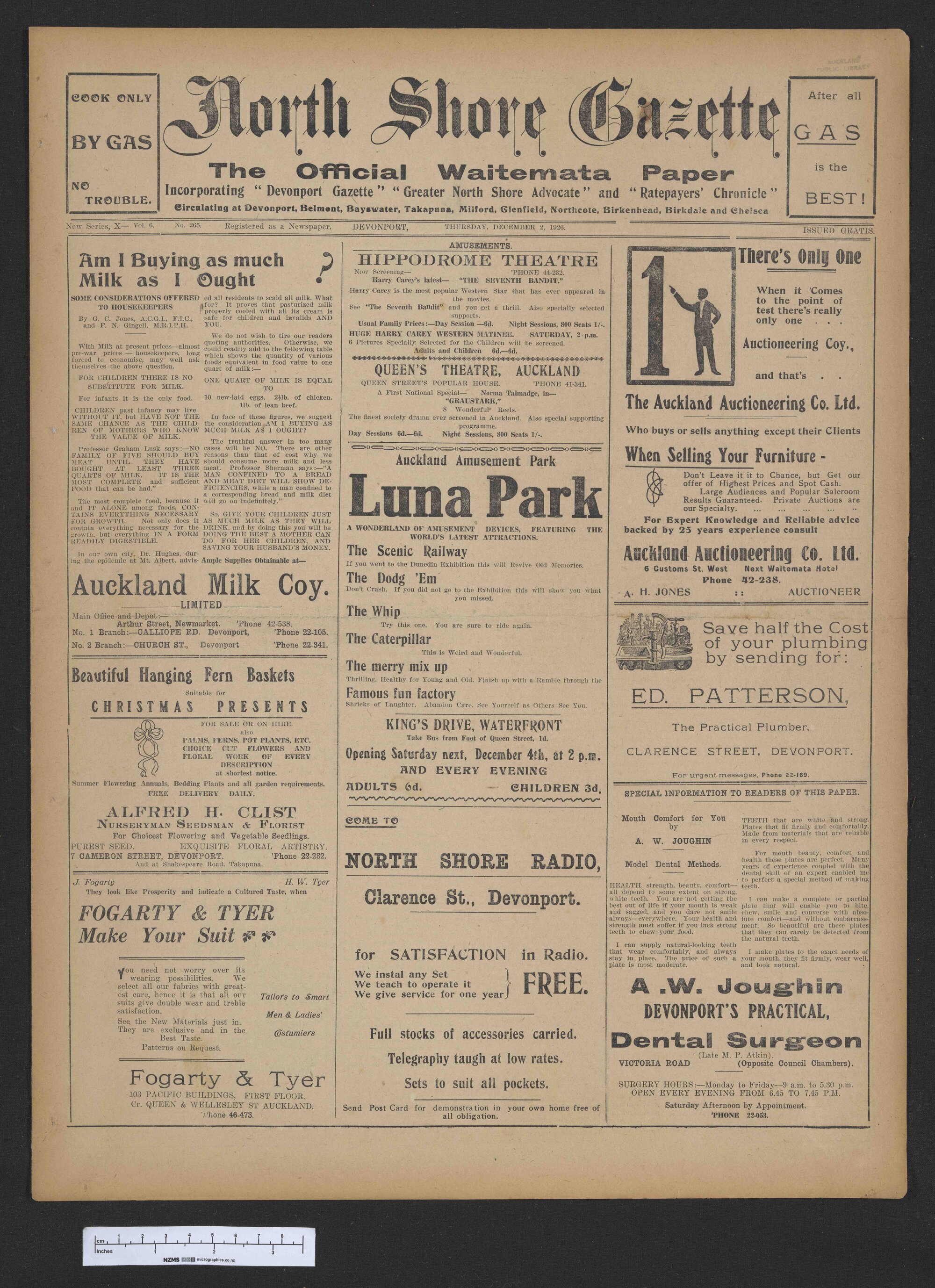 1926-12-02 North Shore Gazette
