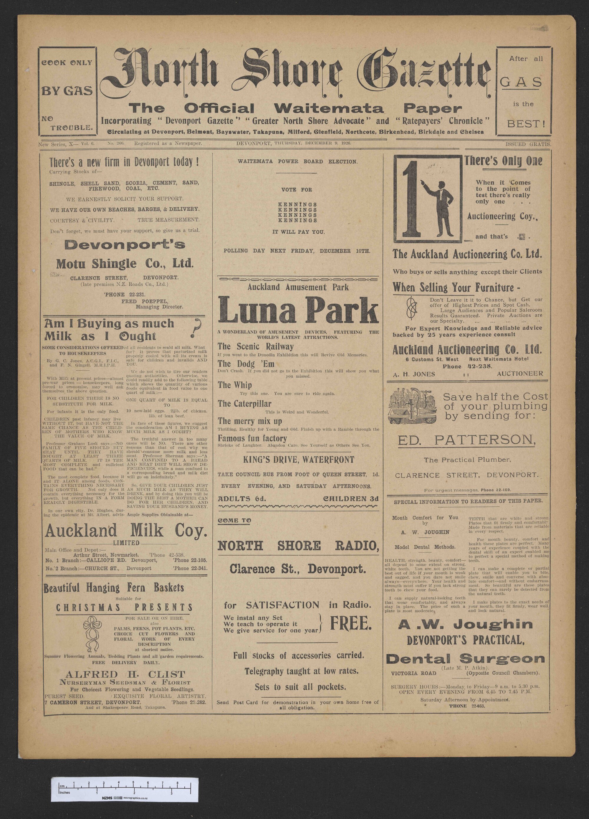 1926-12-09 North Shore Gazette