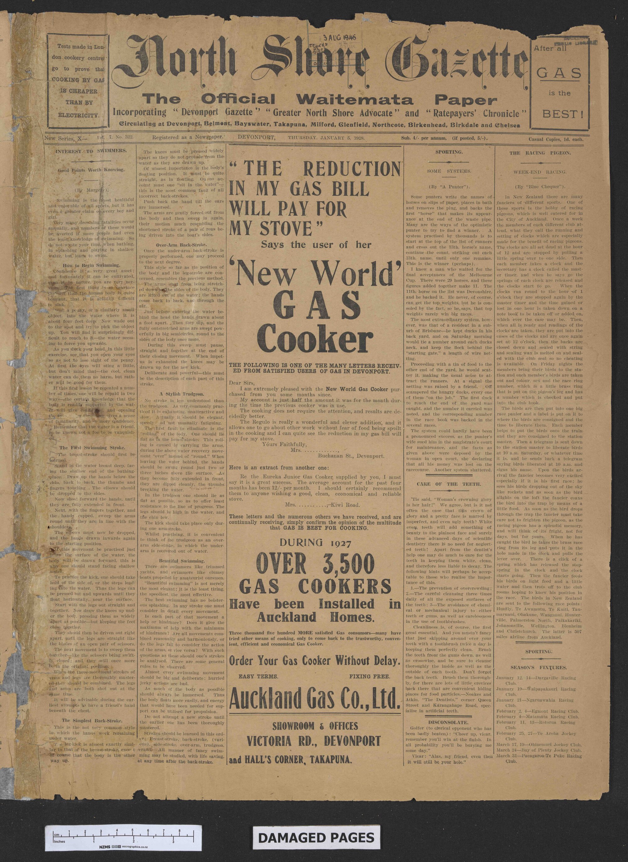 1928-01-05 North Shore Gazette