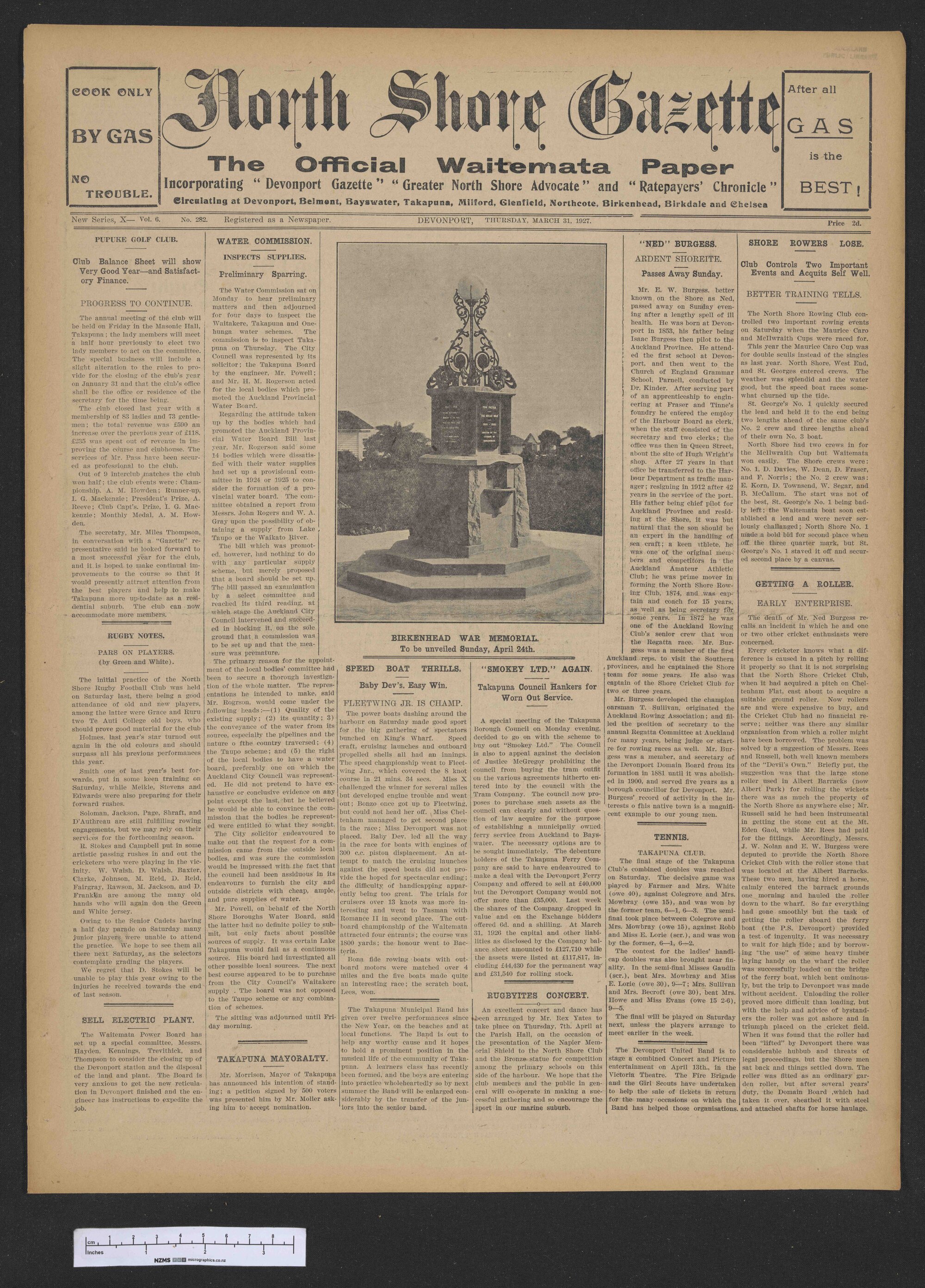 1927-03-31 North Shore Gazette