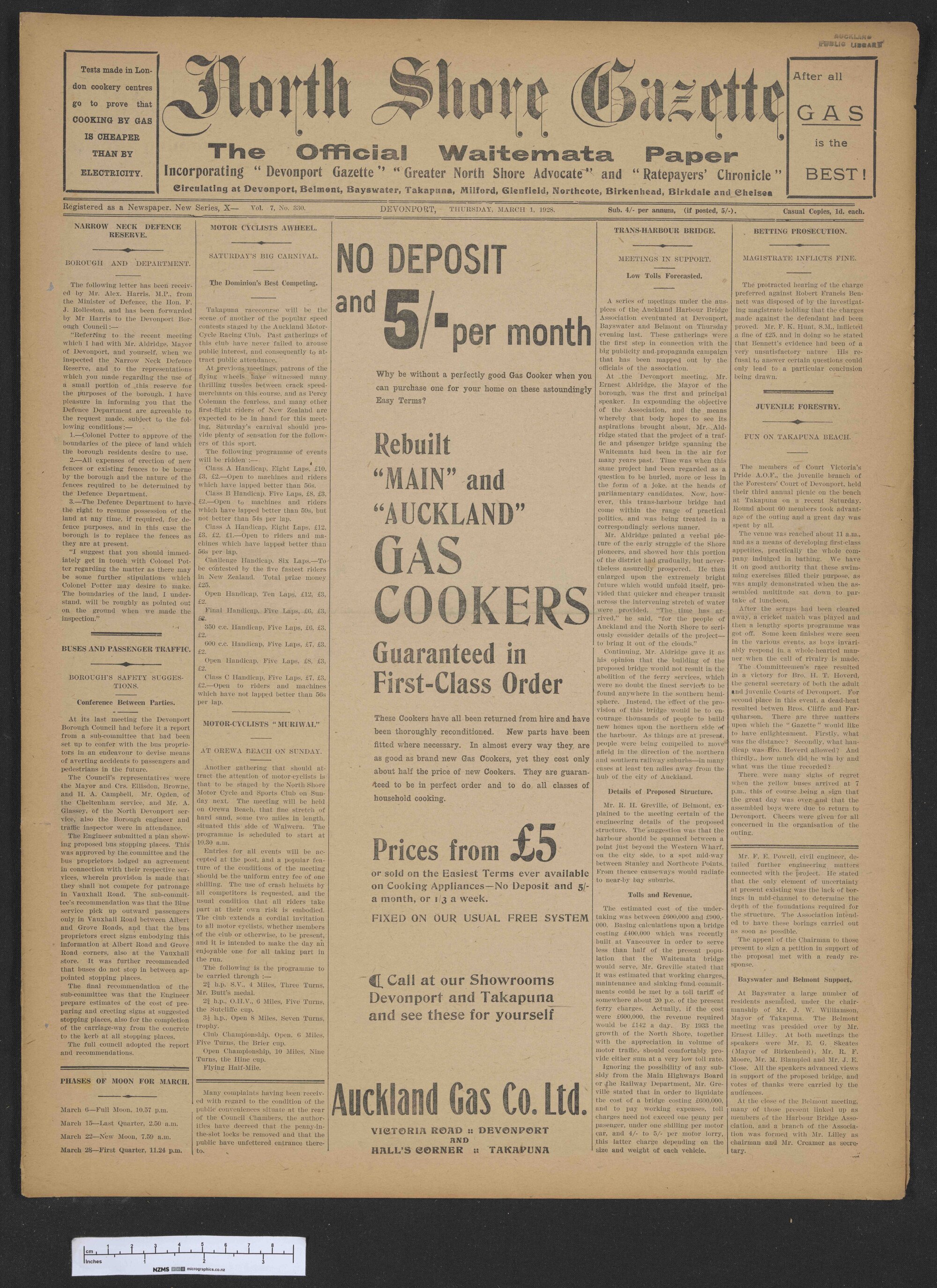 1928-03-01 North Shore Gazette