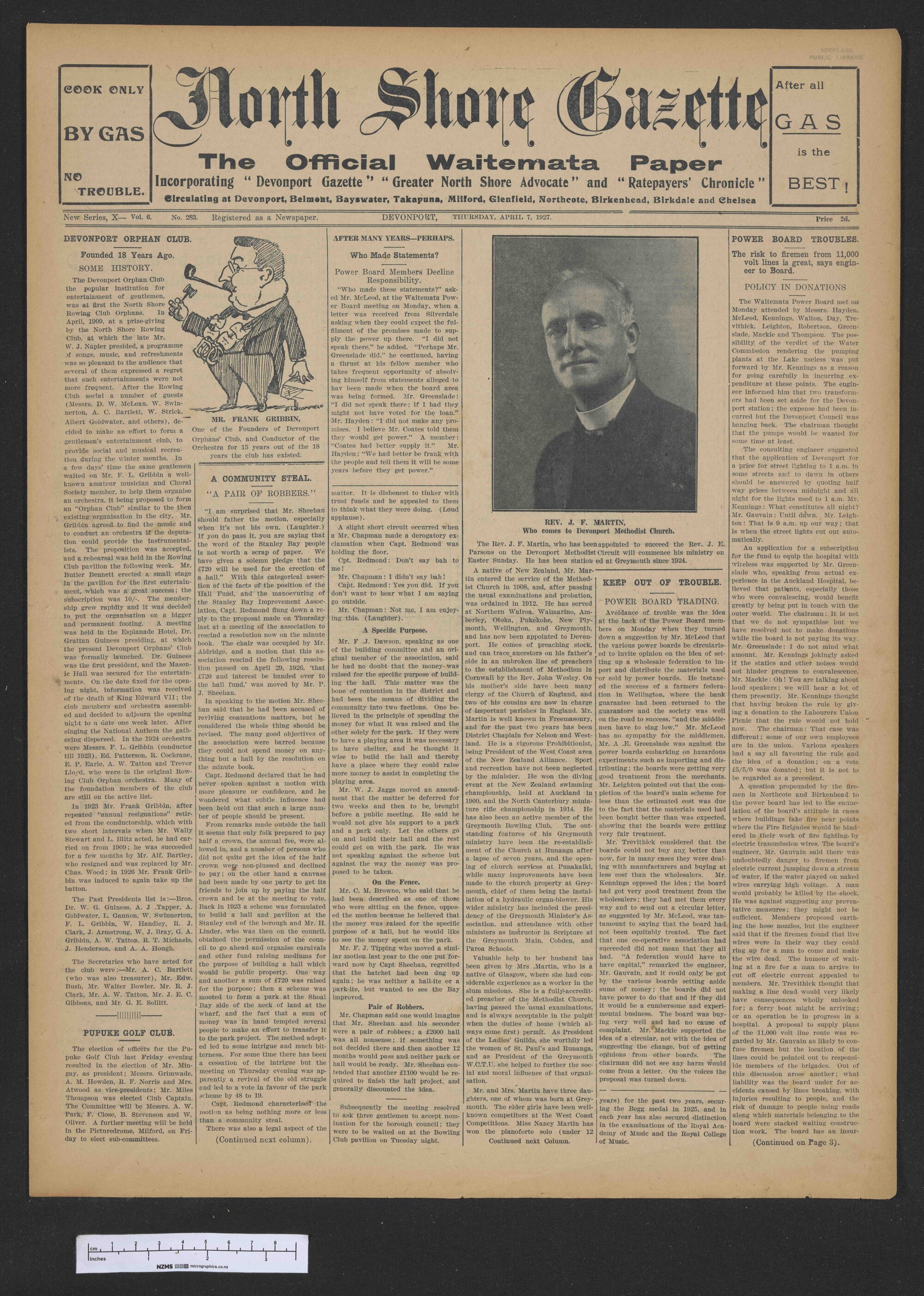 1927-04-07 North Shore Gazette