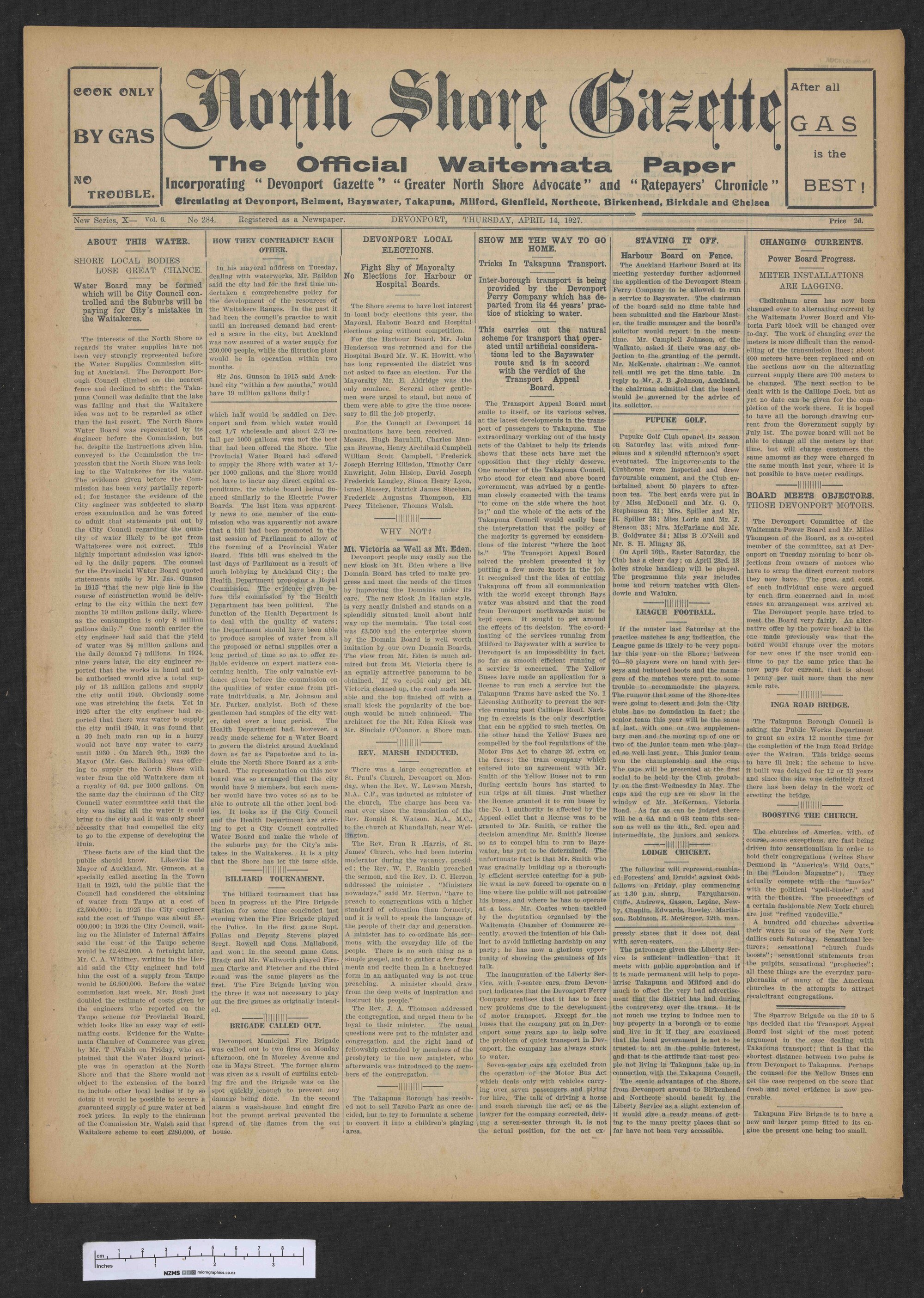 1927-04-14 North Shore Gazette