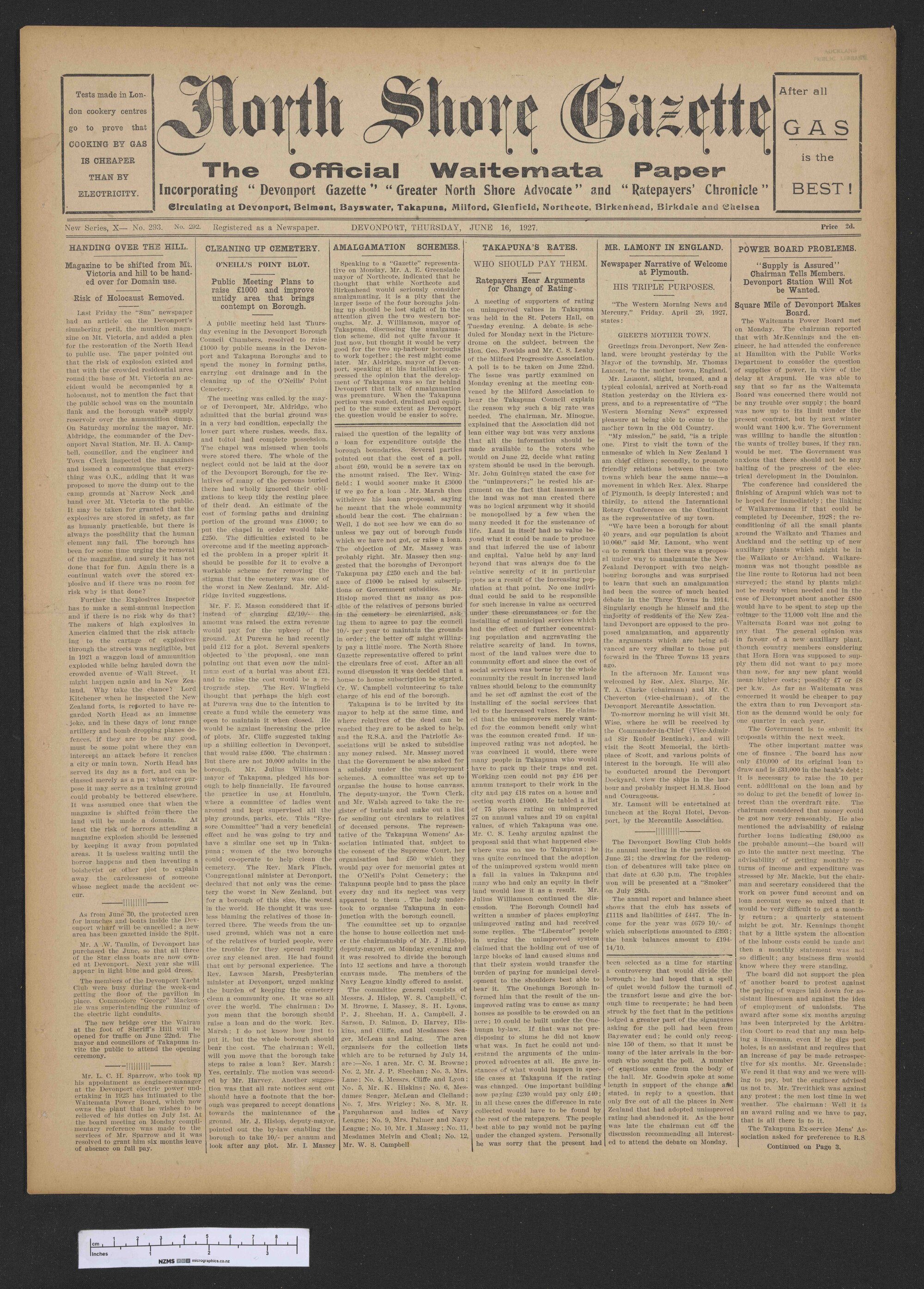 1927-06-16 North Shore Gazette
