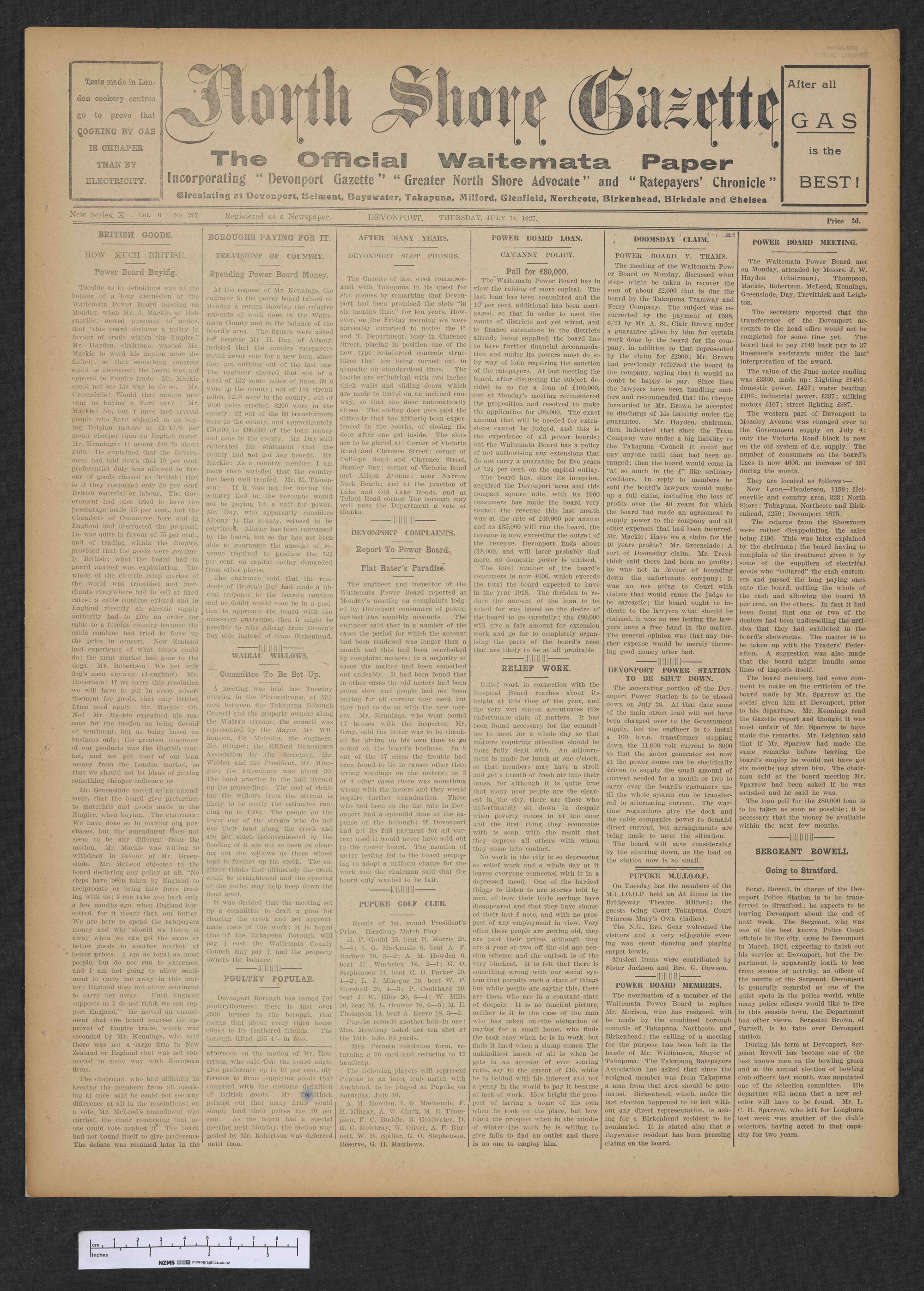 1927-07-14 North Shore Gazette