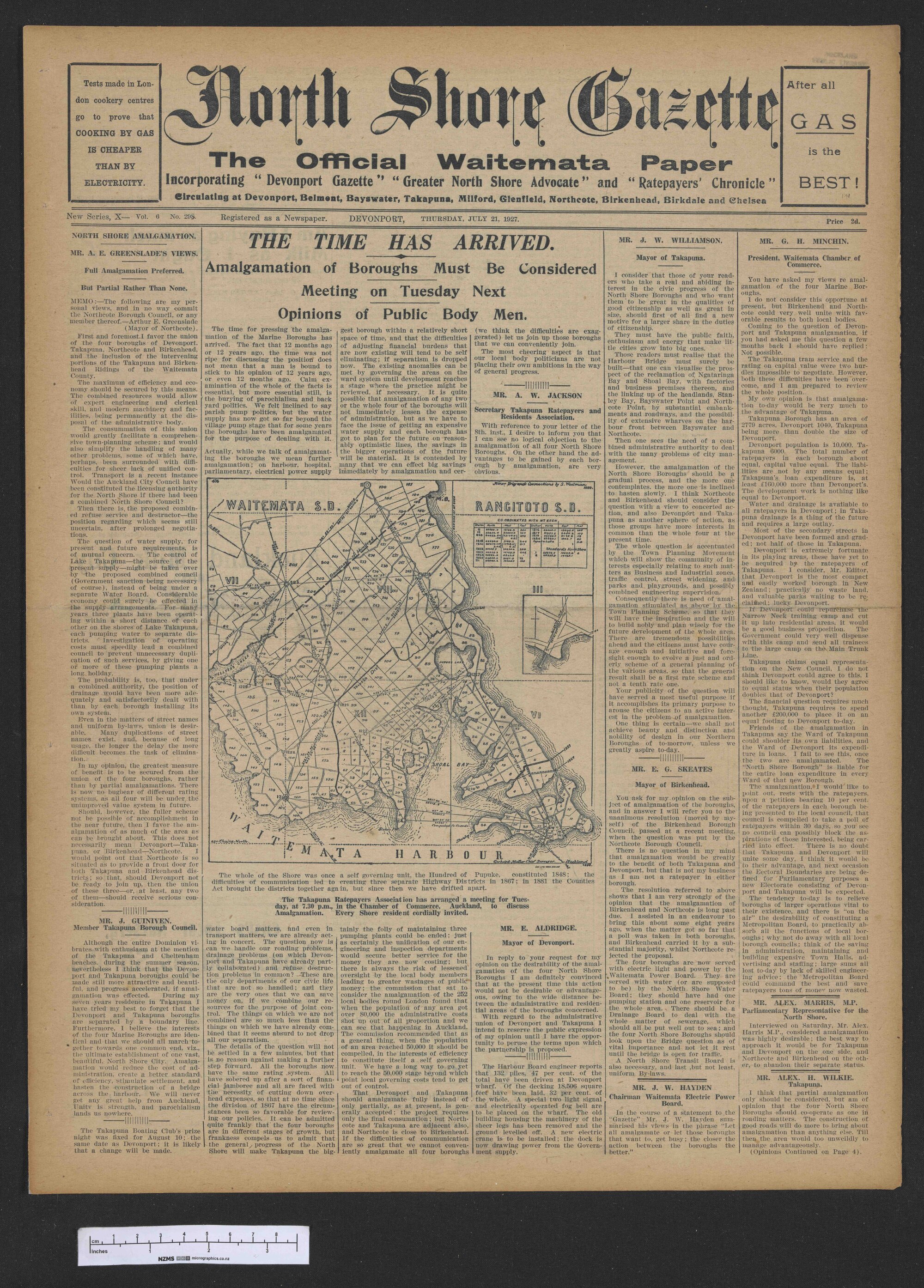 1927-07-21 North Shore Gazette