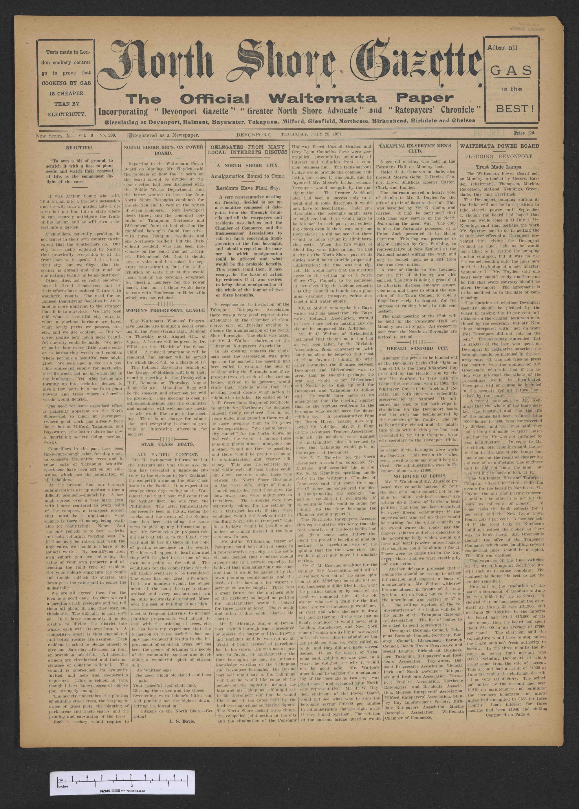 1927-07-28 North Shore Gazette