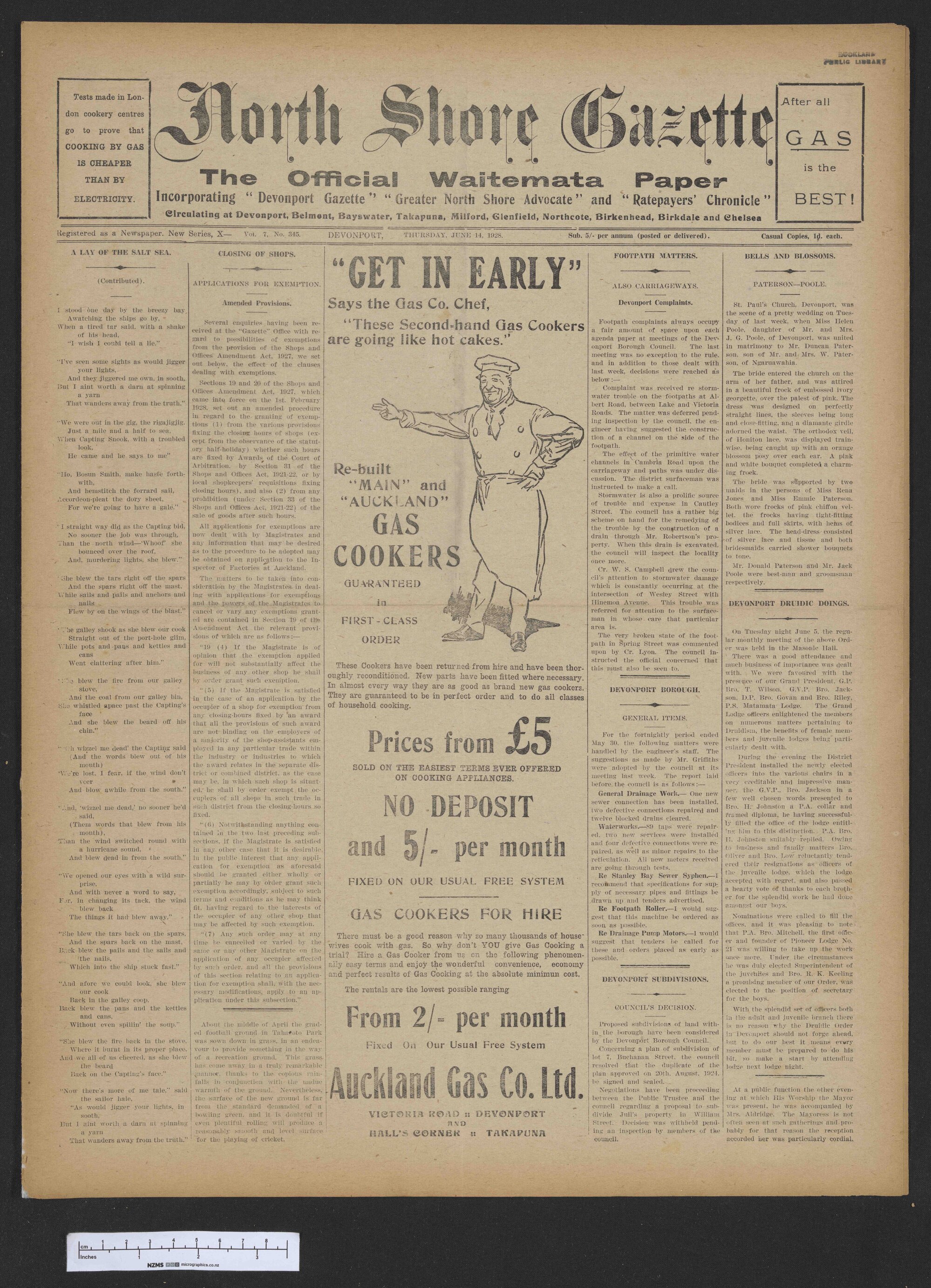 1928-06-14 North Shore Gazette