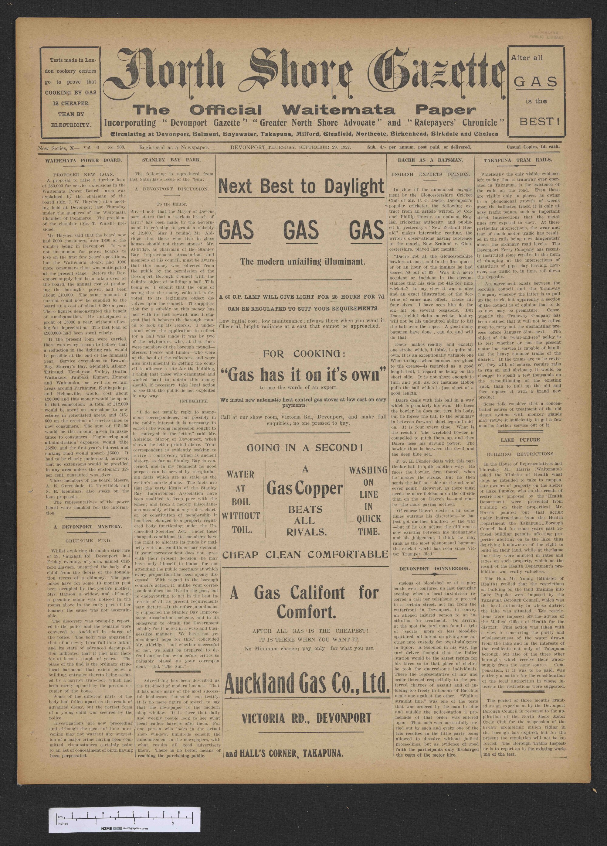 1927-09-29 North Shore Gazette
