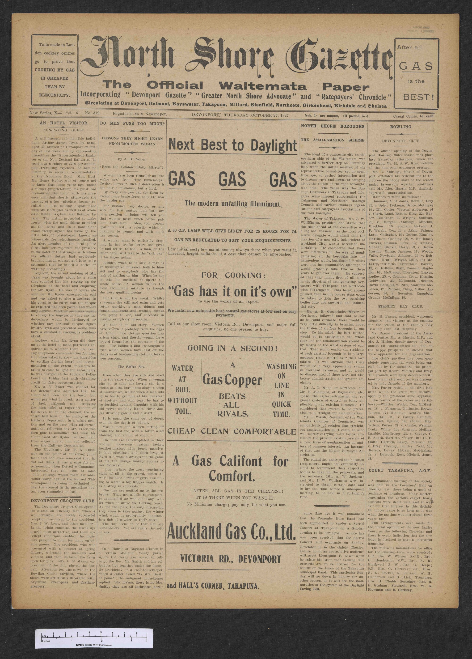 1927-10-27 North Shore Gazette