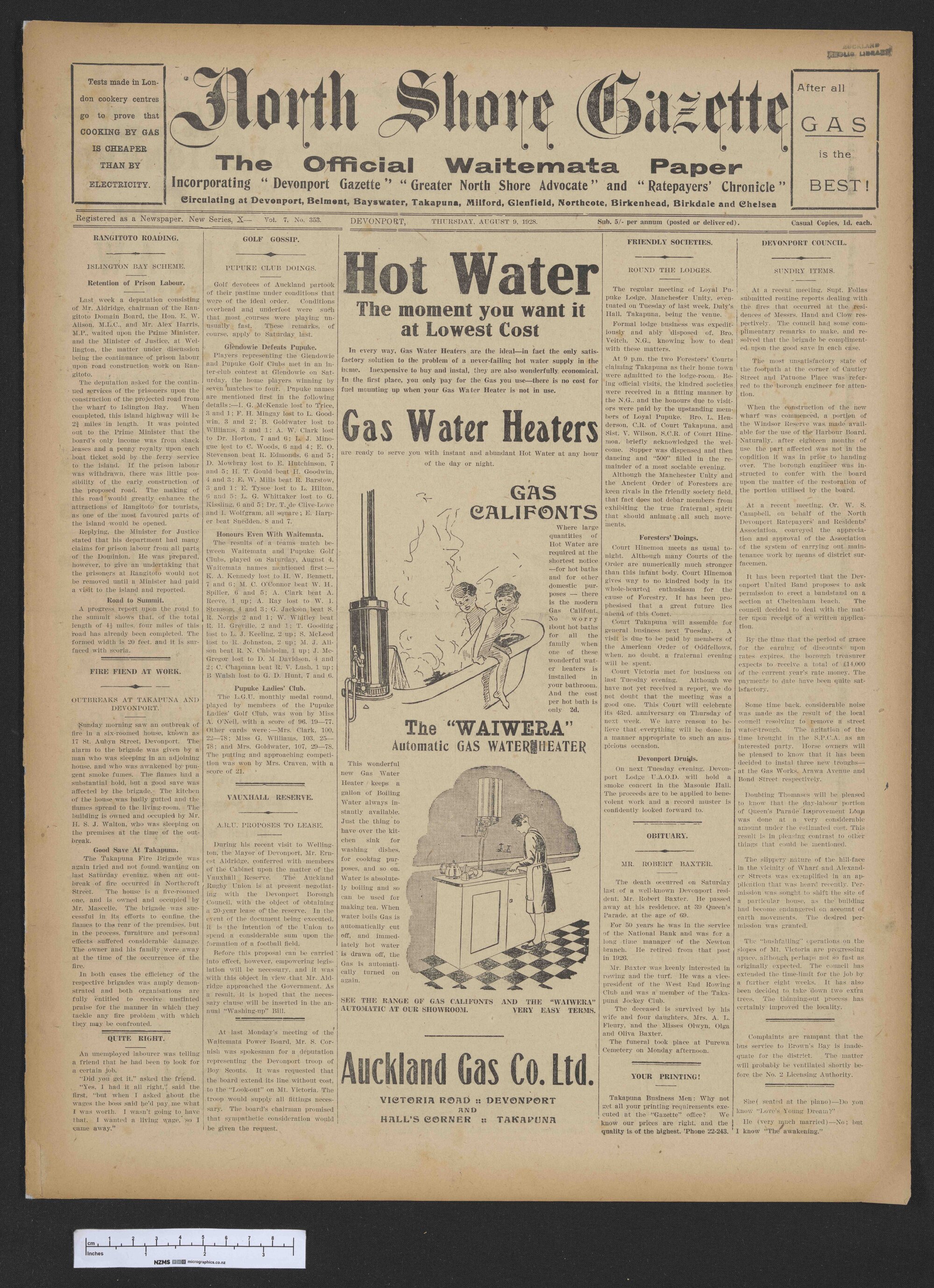 1928-08-09 North Shore Gazette