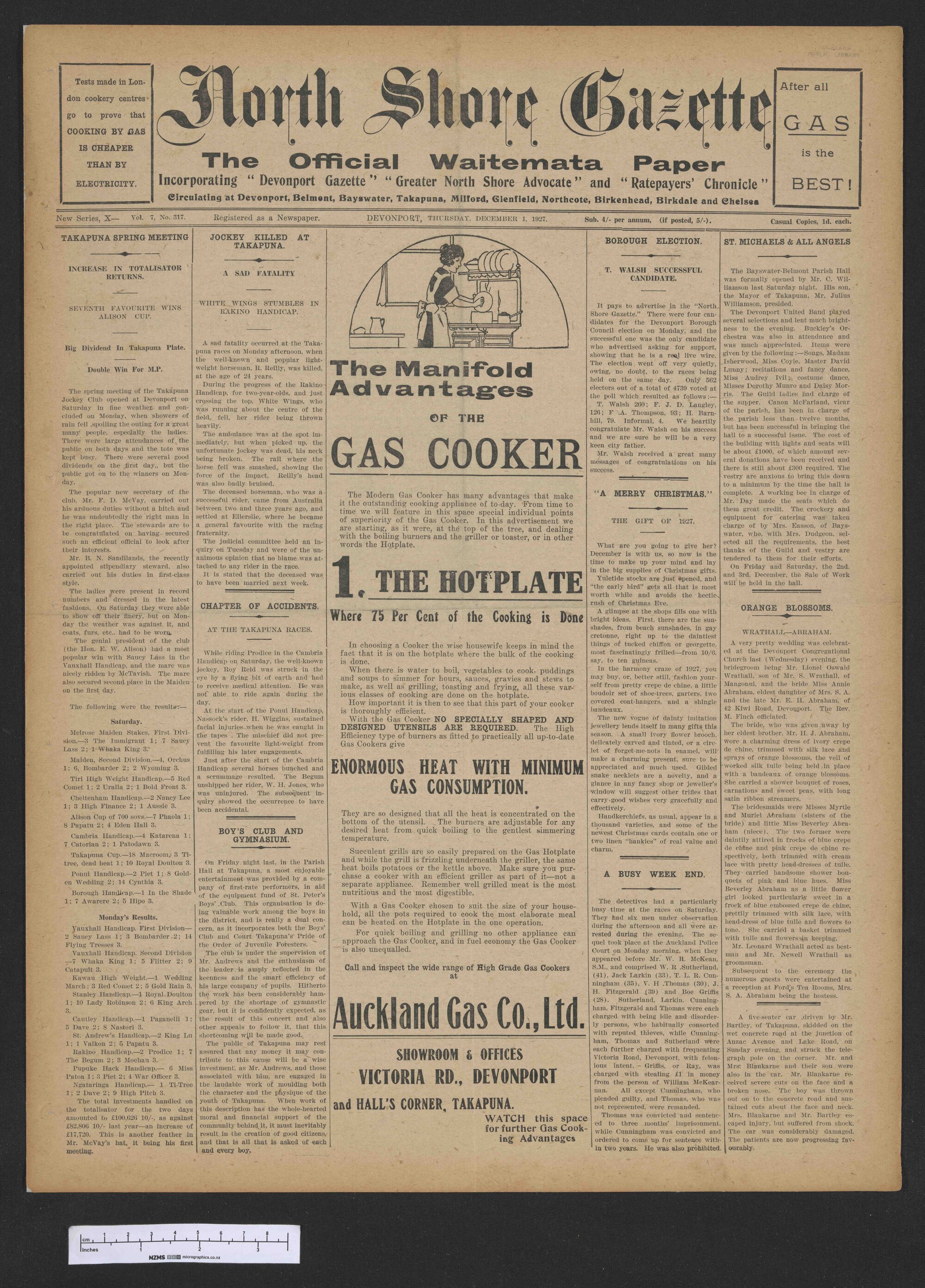 1927-12-01 North Shore Gazette