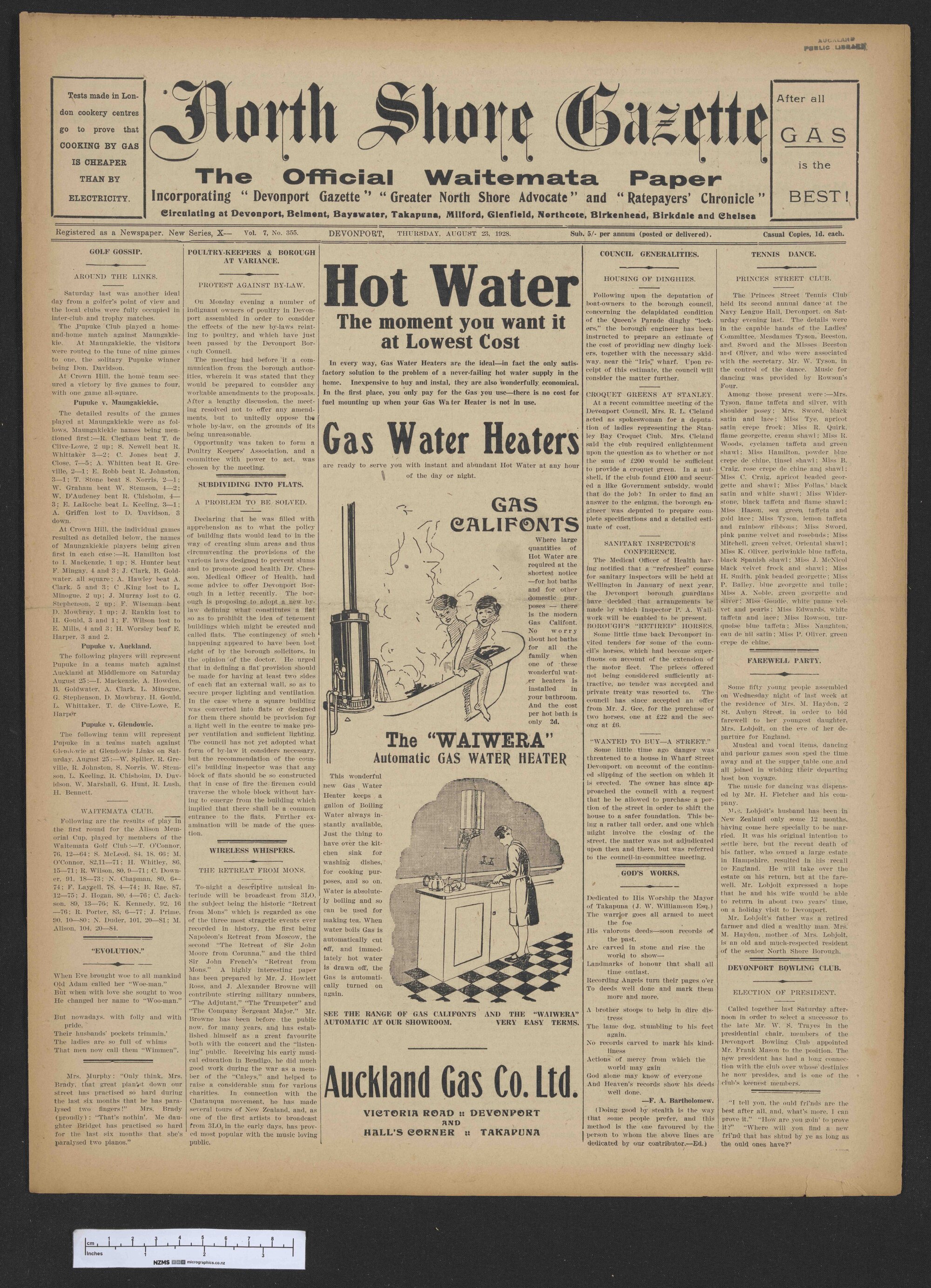 1928-08-23 North Shore Gazette