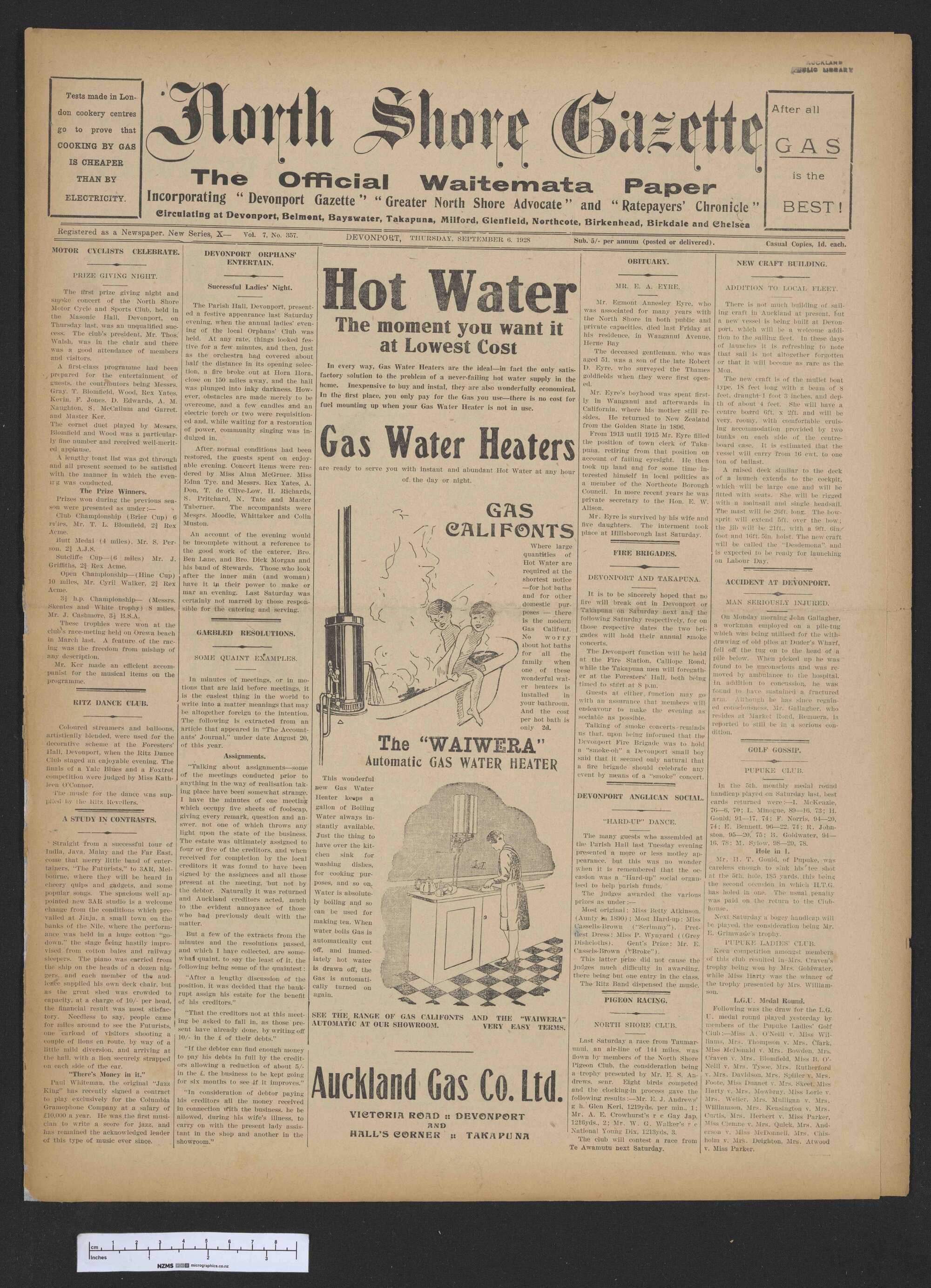 1928-09-06 North Shore Gazette