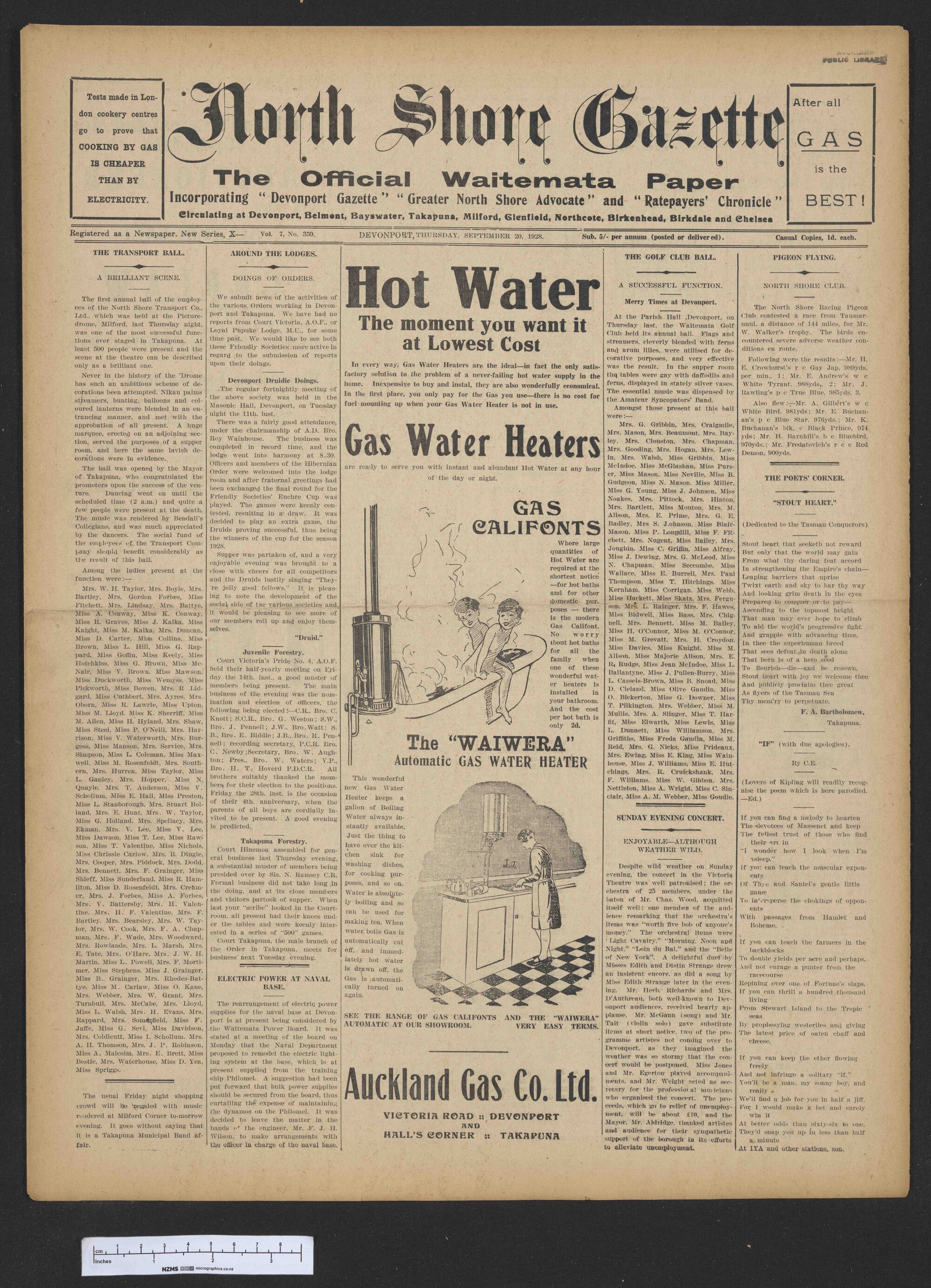 1928-09-20 North Shore Gazette