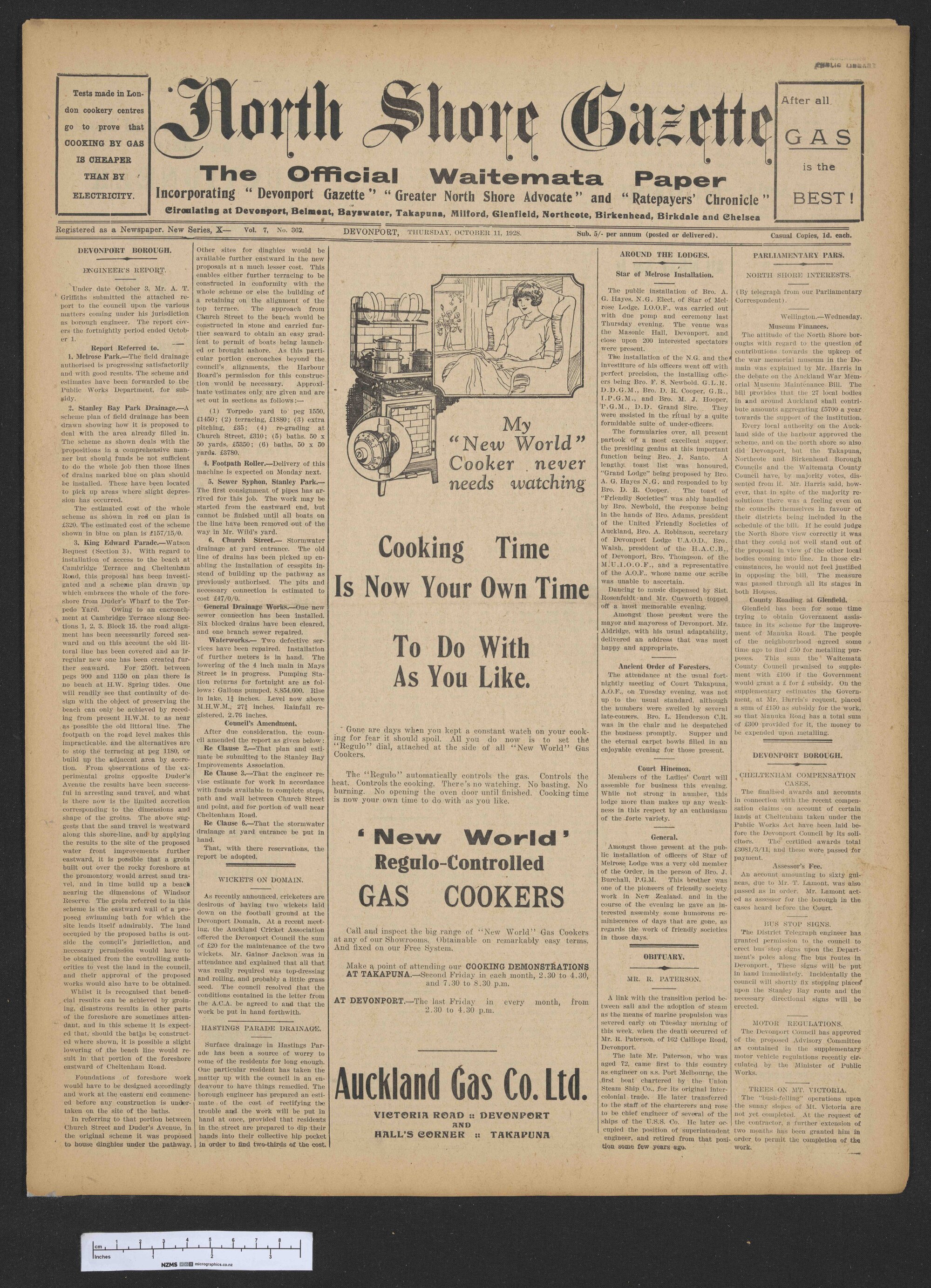 1928-10-11 North Shore Gazette