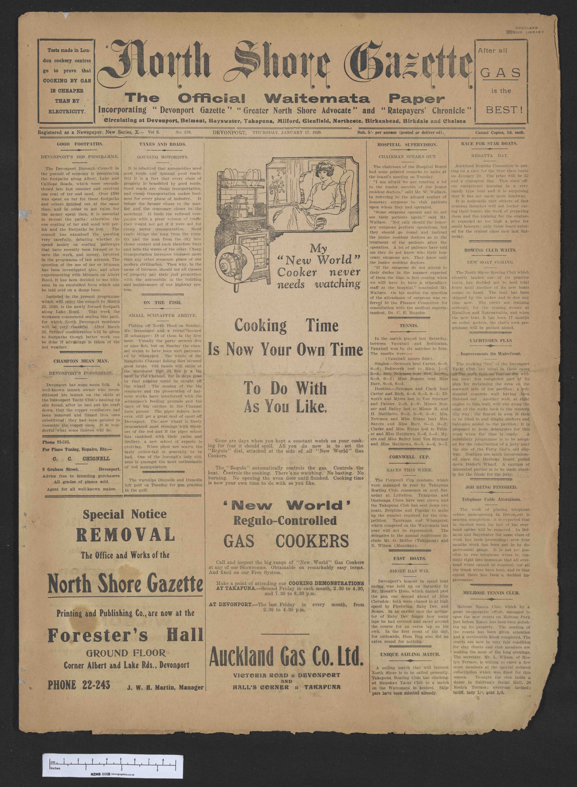 1929-01-17 North Shore Gazette