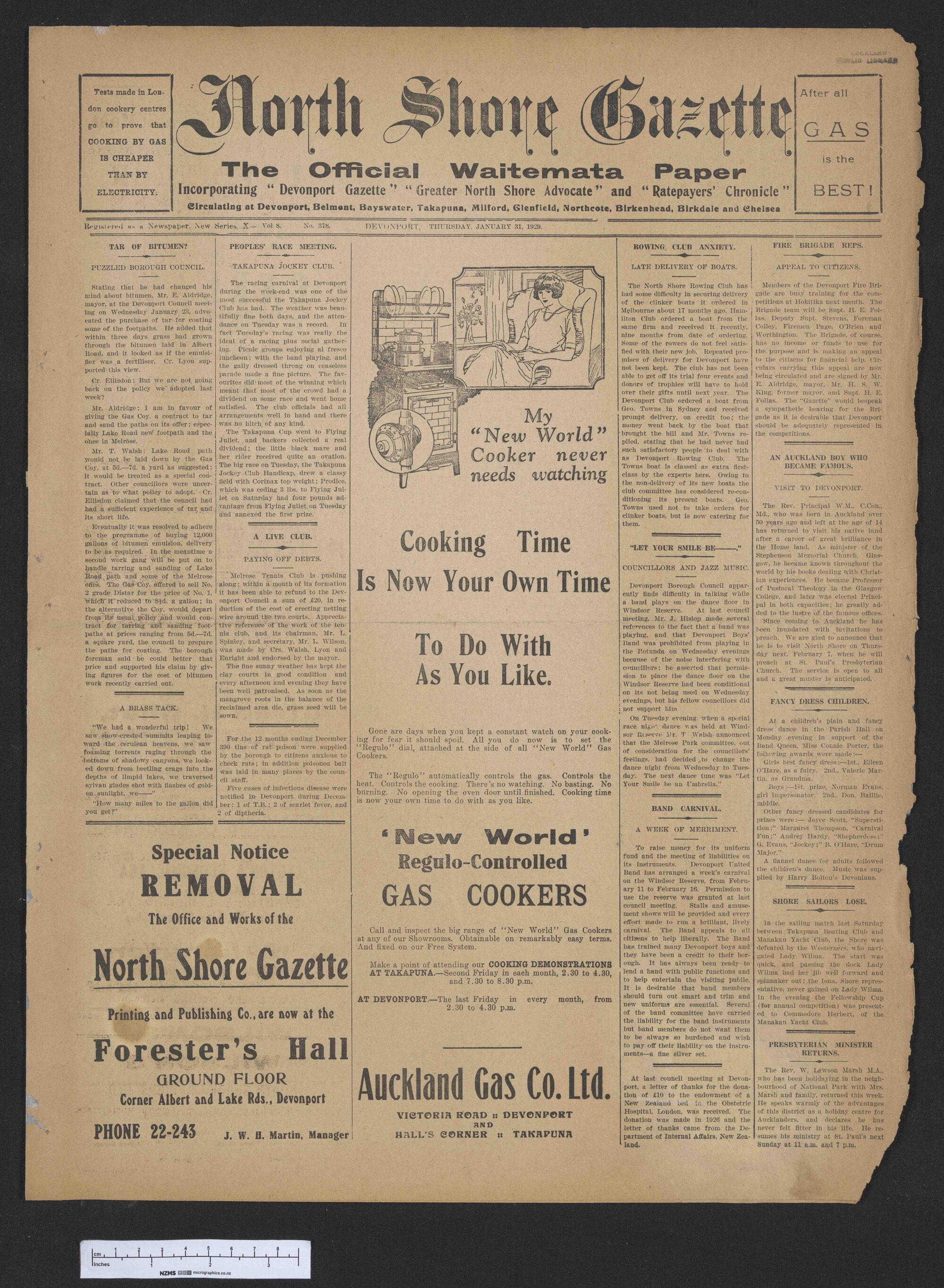 1929-01-31 North Shore Gazette