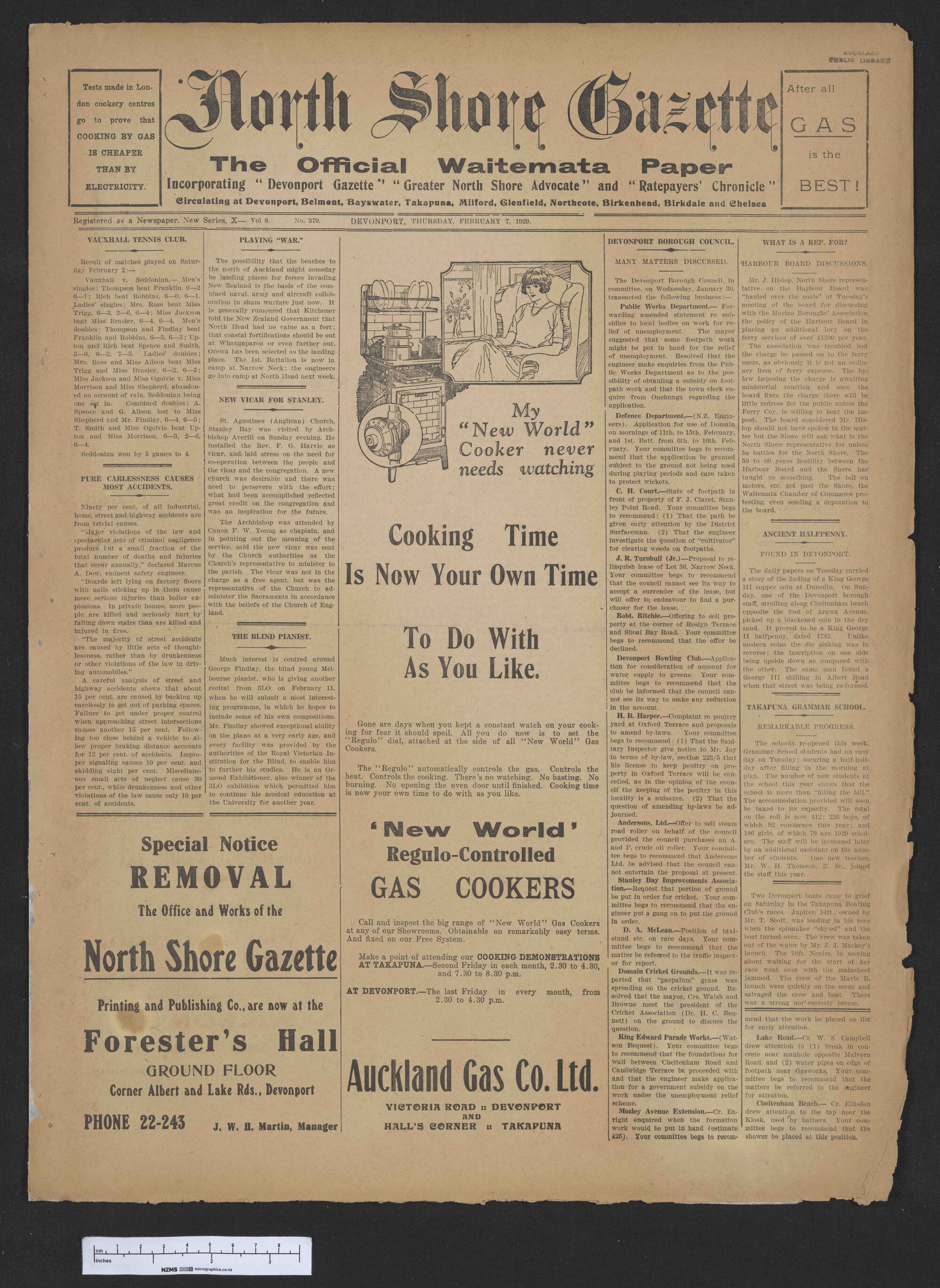 1929-02-07 North Shore Gazette