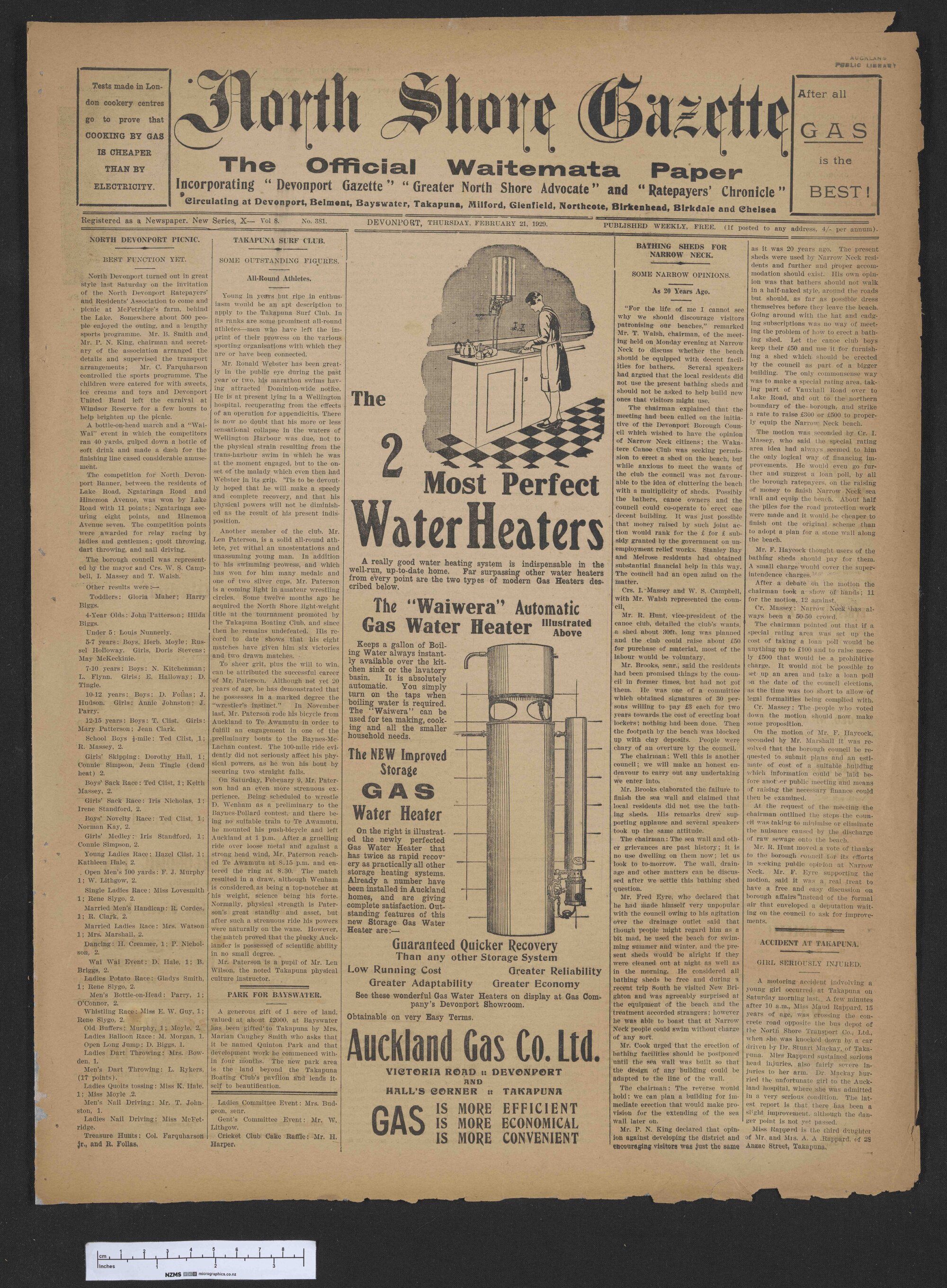 1929-02-21 North Shore Gazette