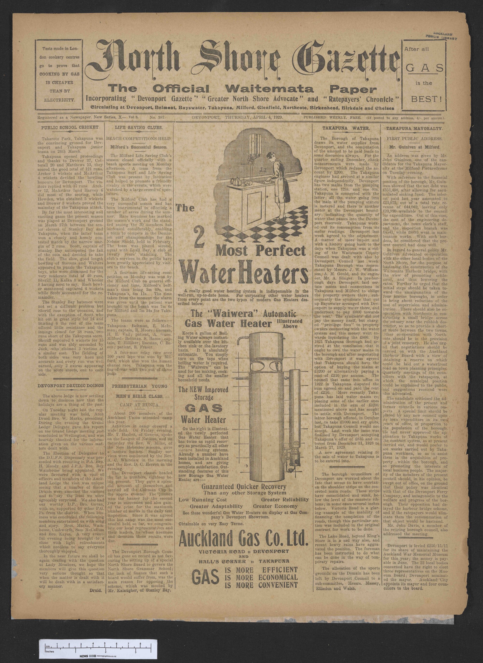 1929-04-04 North Shore Gazette