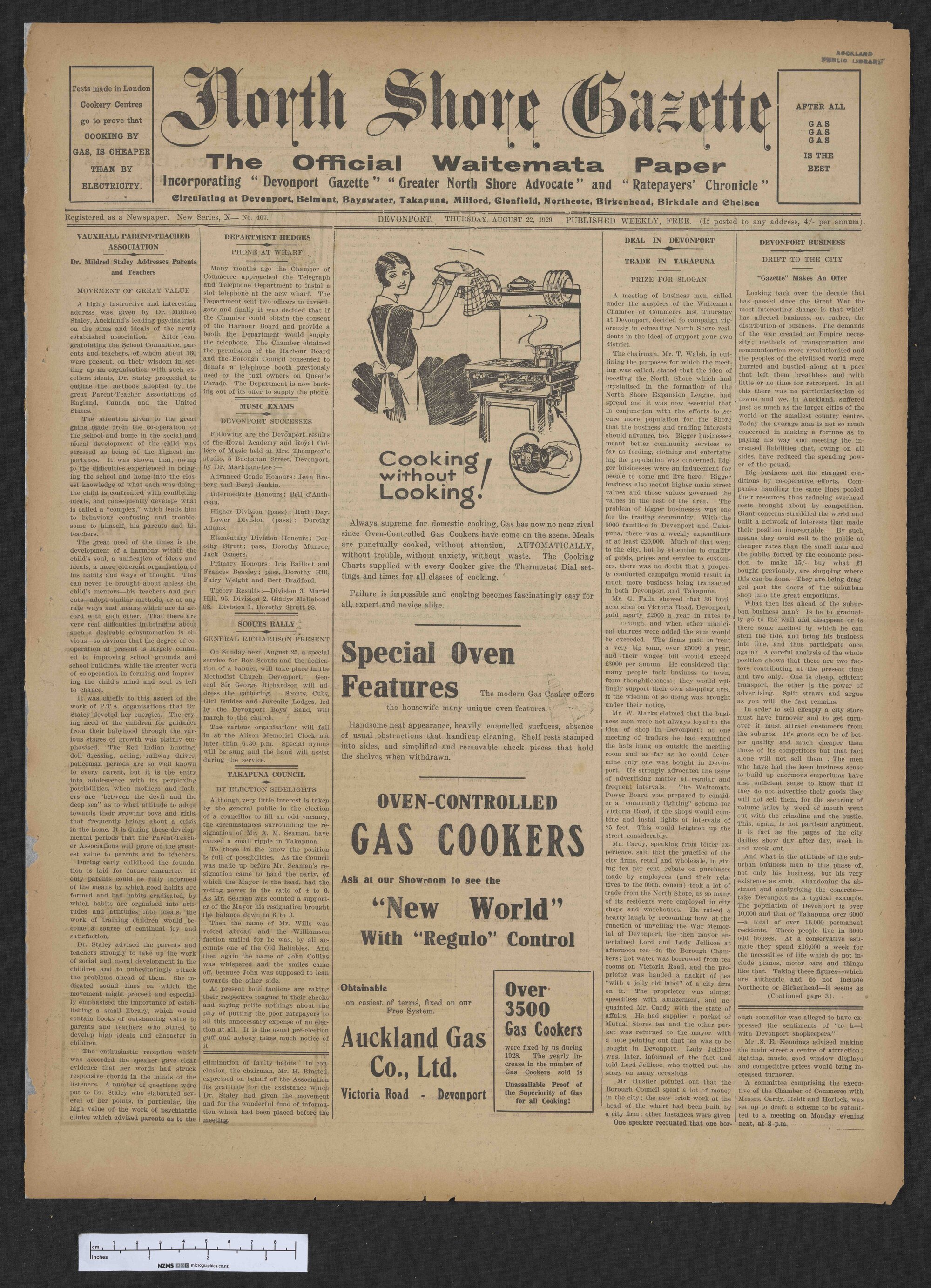 1929-08-22 North Shore Gazette
