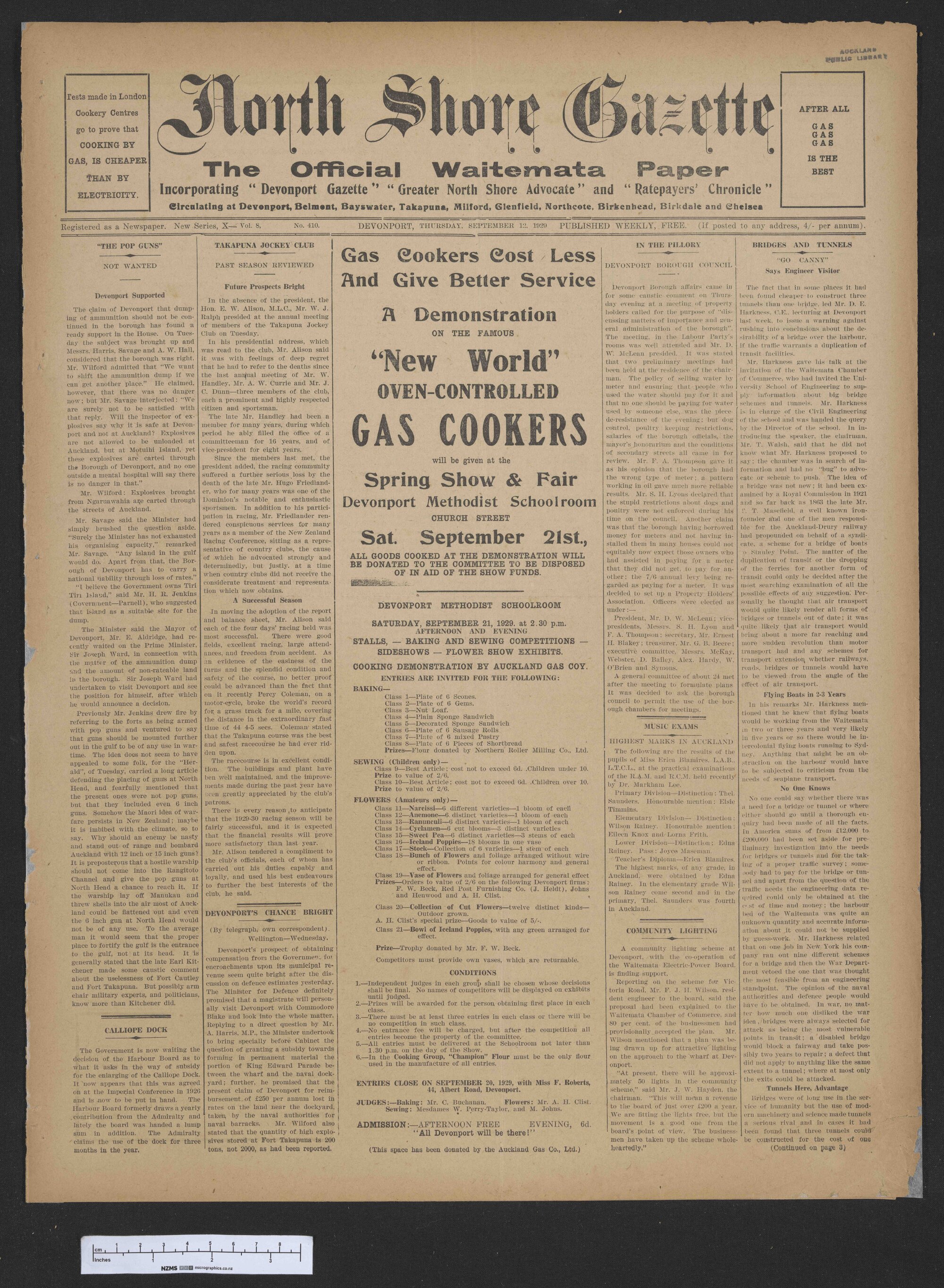1929-09-12 North Shore Gazette