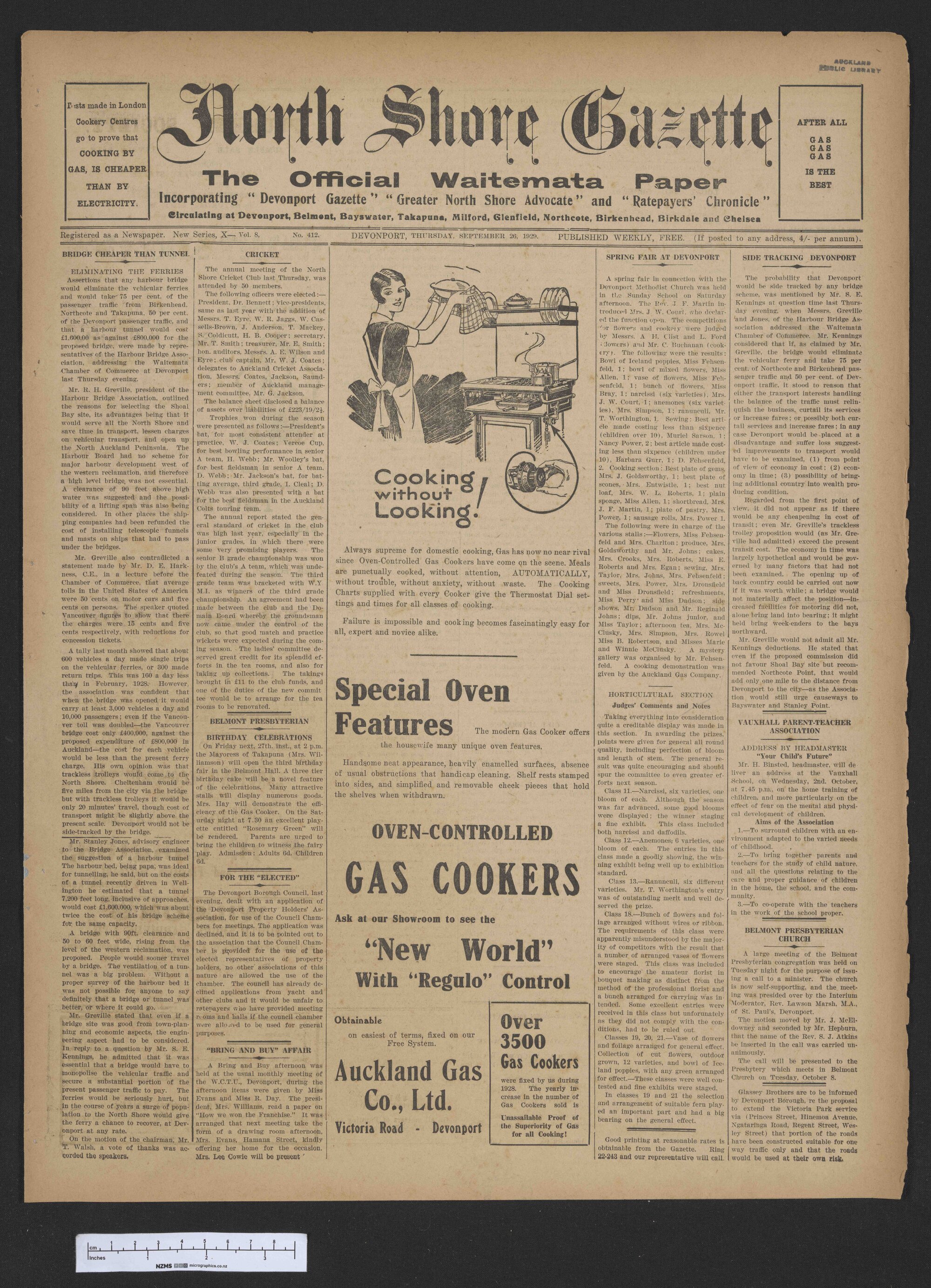 1929-09-26 North Shore Gazette