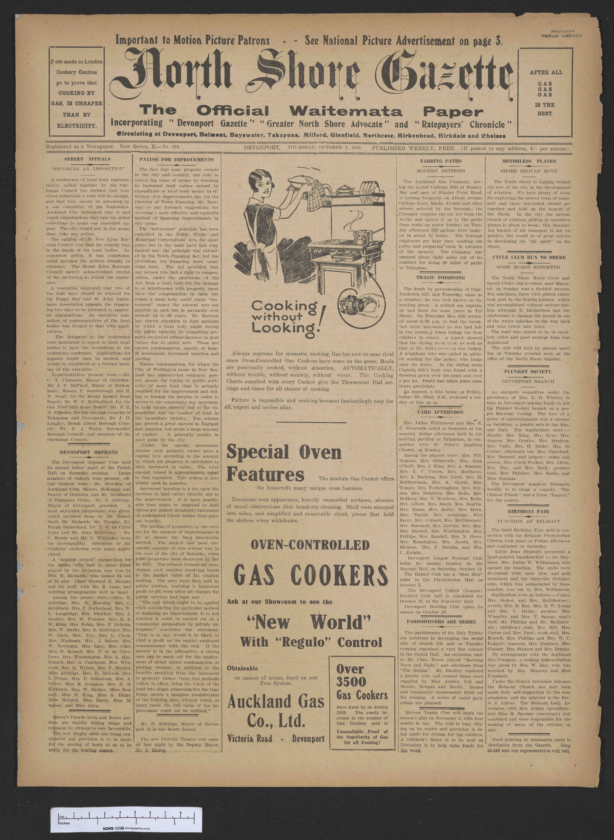 1929-10-03 North Shore Gazette