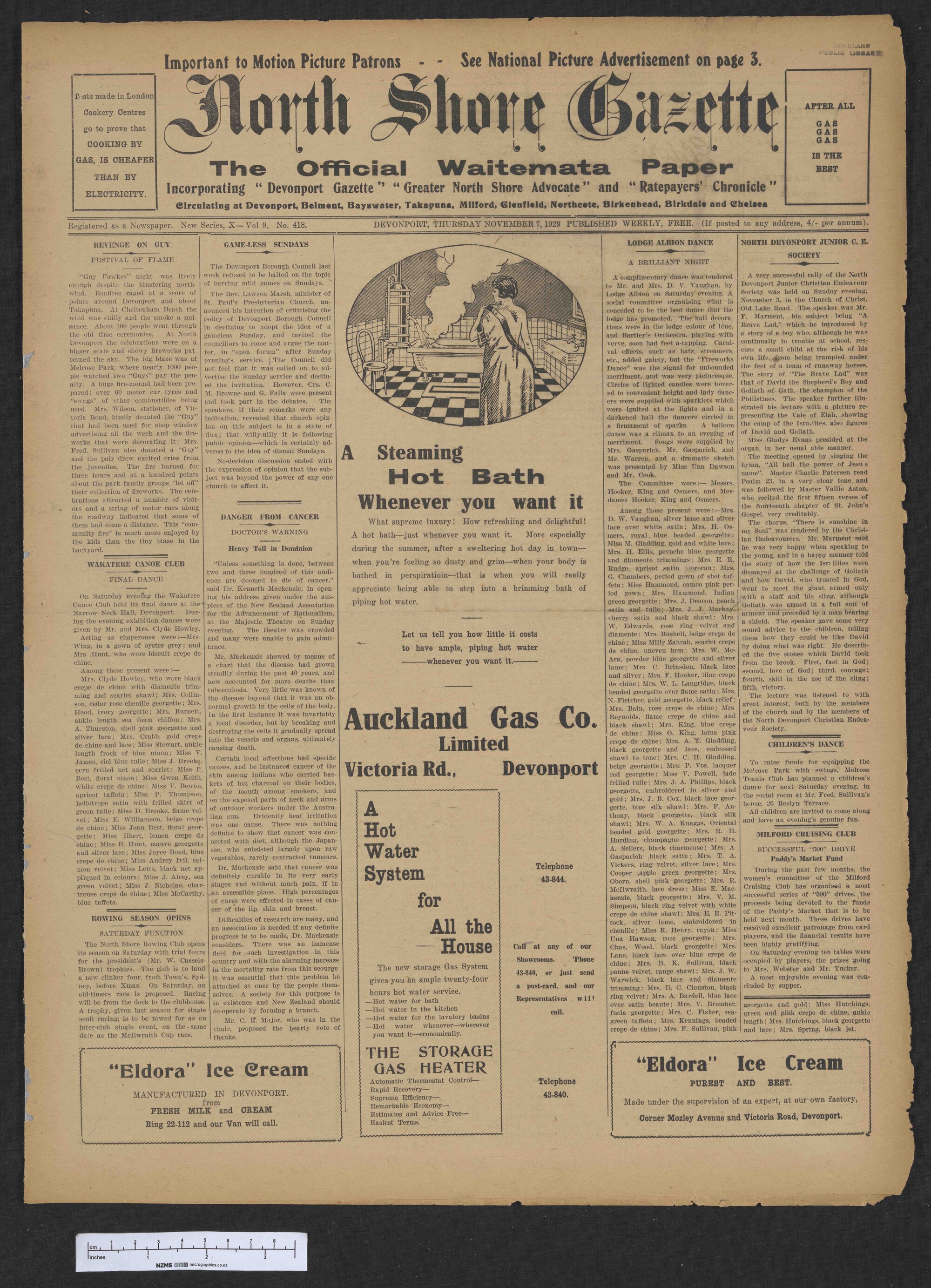 1929-11-07 North Shore Gazette