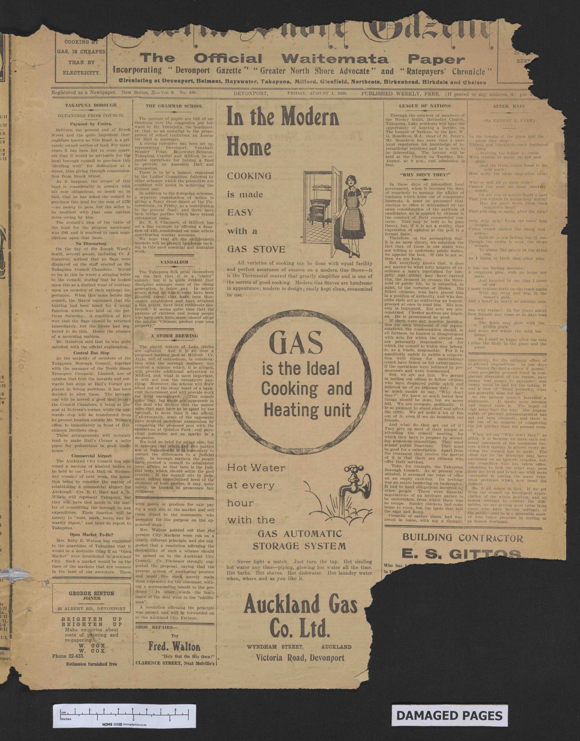 1930-08-01 North Shore Gazette