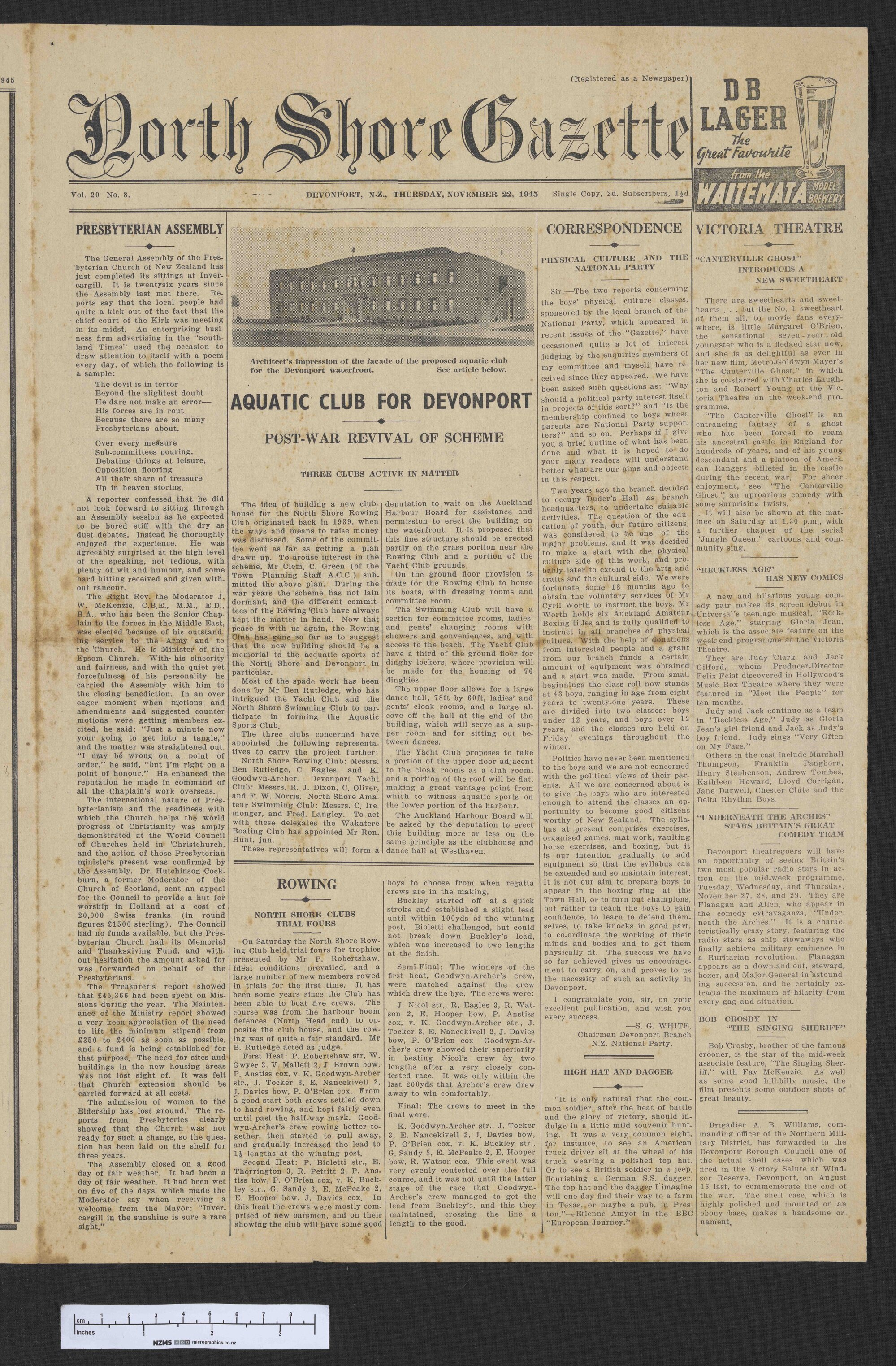 1945-11-22 North Shore Gazette