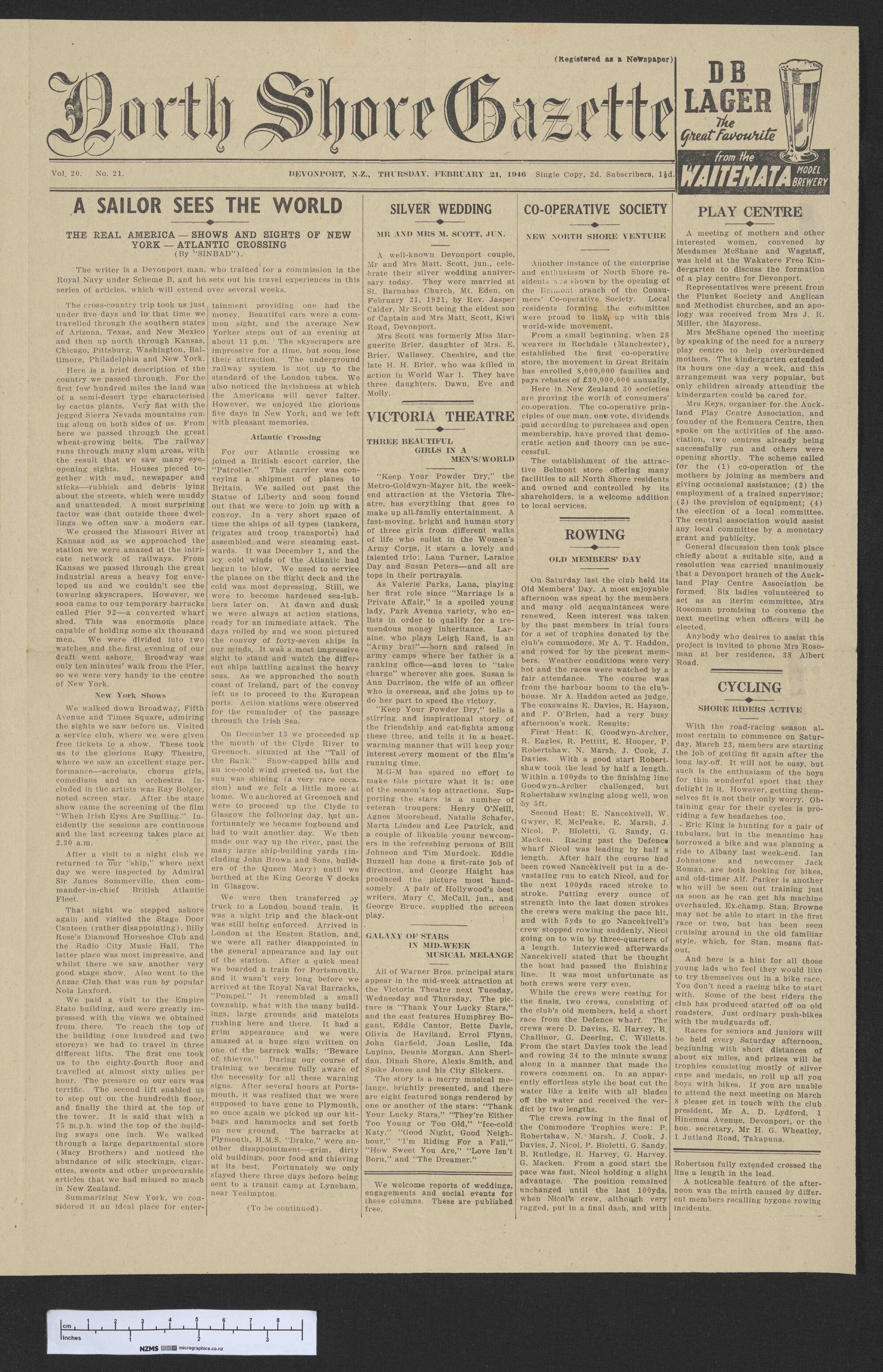 1946-02-21 North Shore Gazette