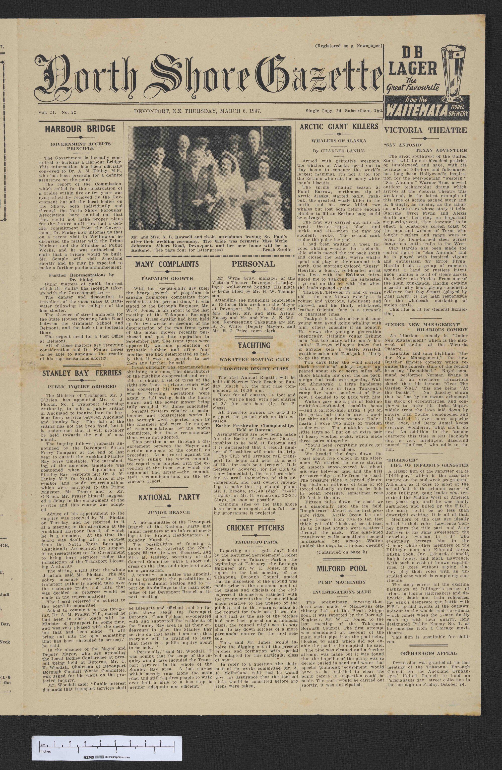 1947-03-06 North Shore Gazette
