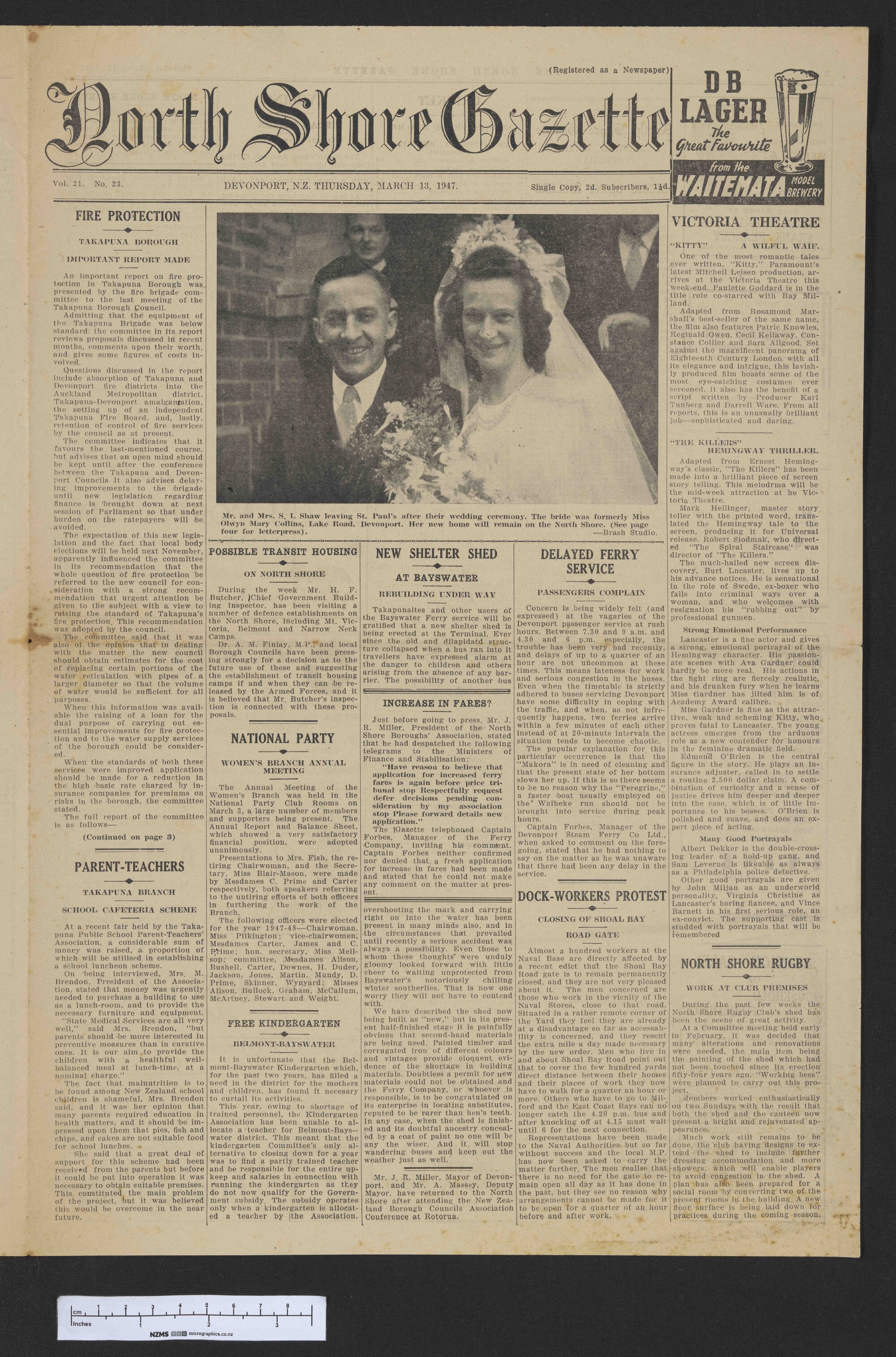 1947-03-13 North Shore Gazette